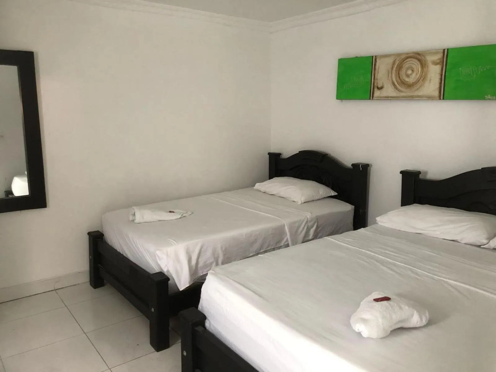 Bed in HOTEL LONDRES PLAZA