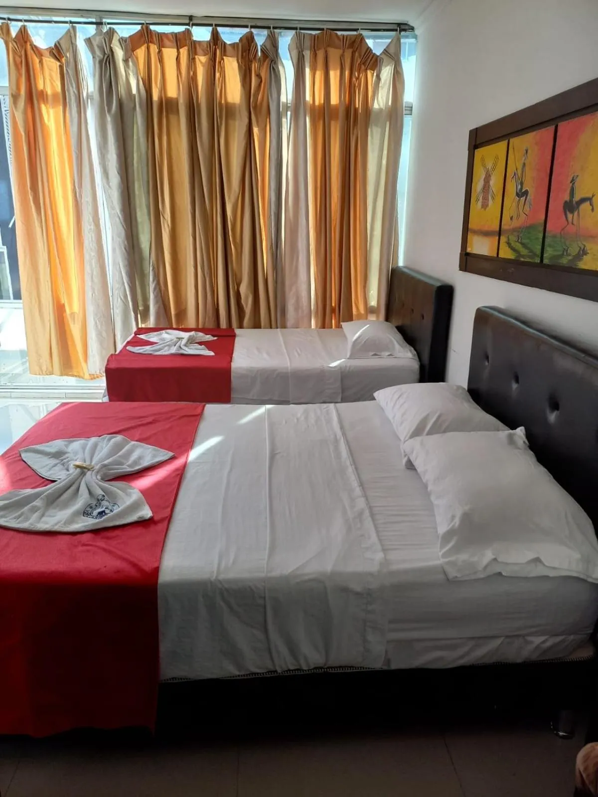 Bed in HOTEL LONDRES PLAZA