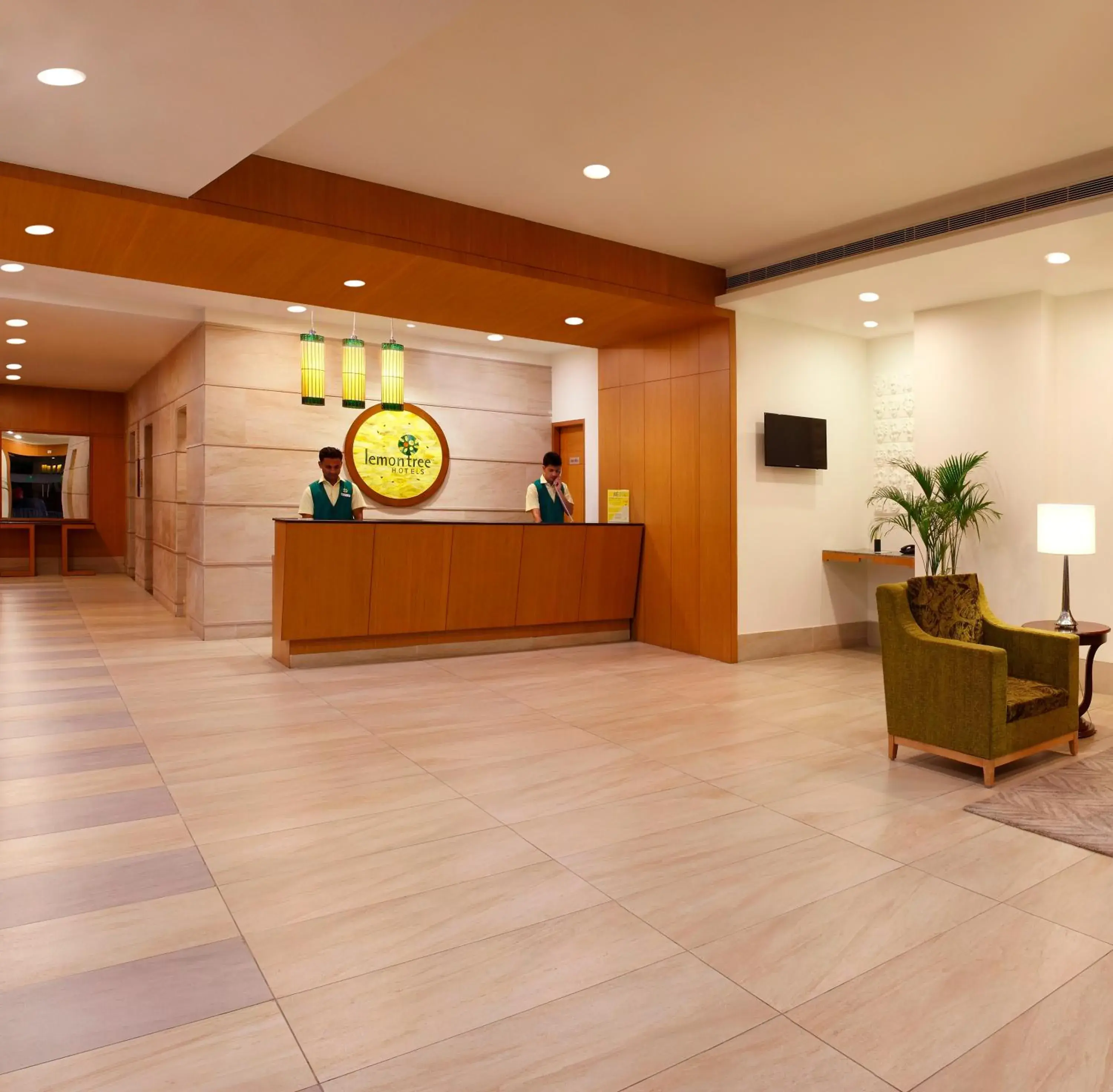 Lobby or reception in Lemon Tree Hotel, Dehradun Lobby or reception in Lemon Tree Hotel, Dehradun