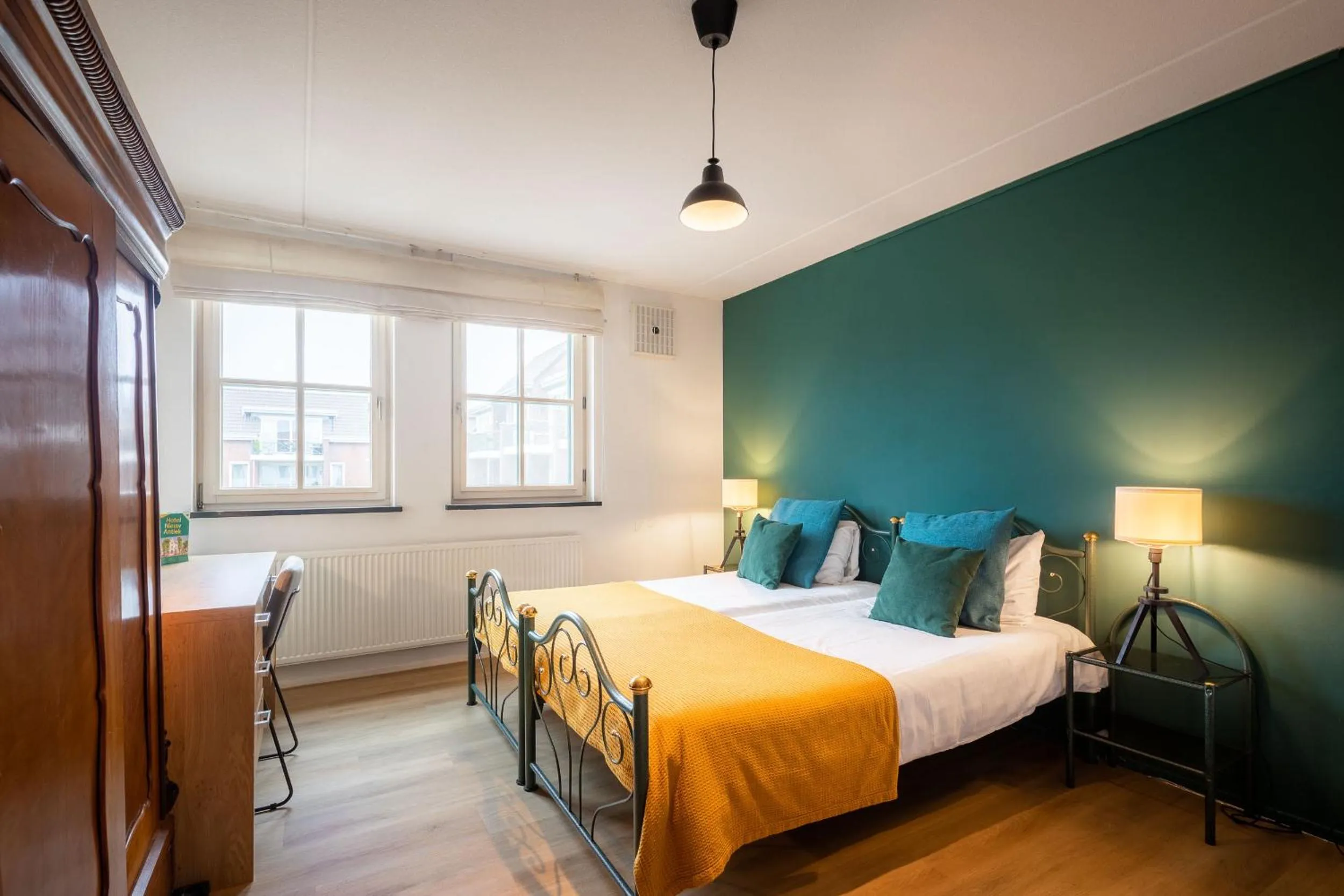 Bedroom, Bed in Hotel Nieuw Antiek