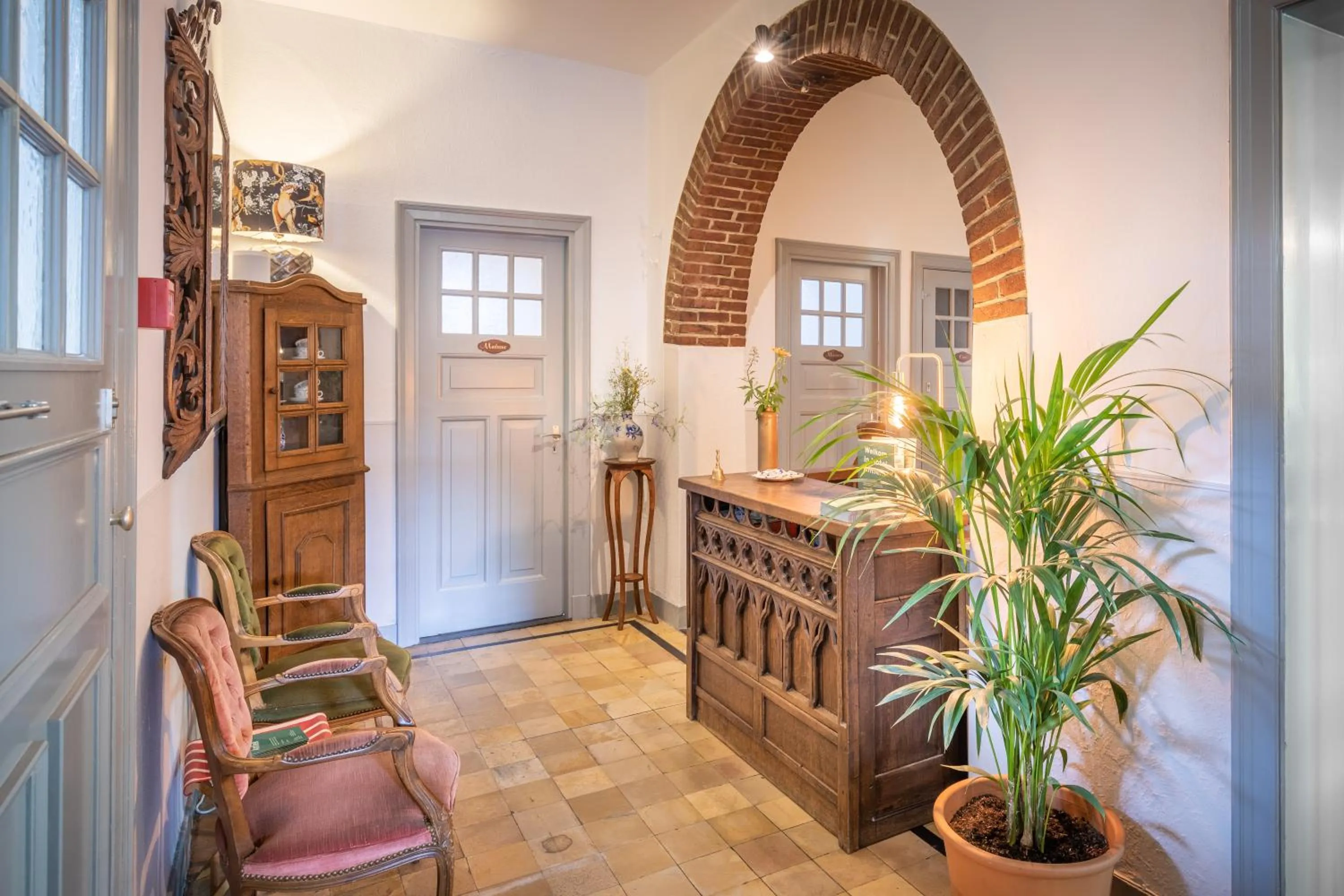 Lobby or reception in Hotel Nieuw Antiek