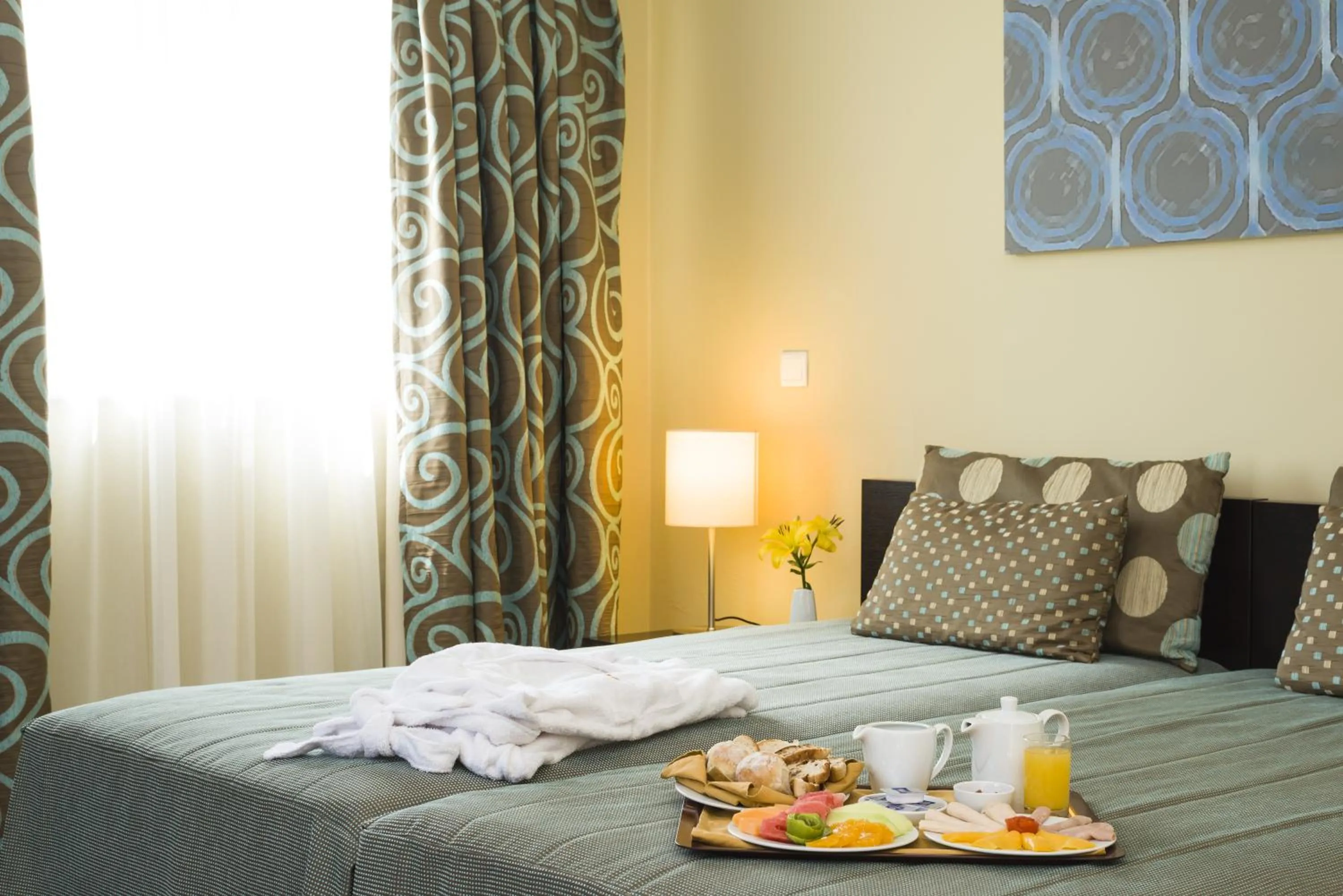 Bed in Montebelo Indy Maputo Congress Hotel