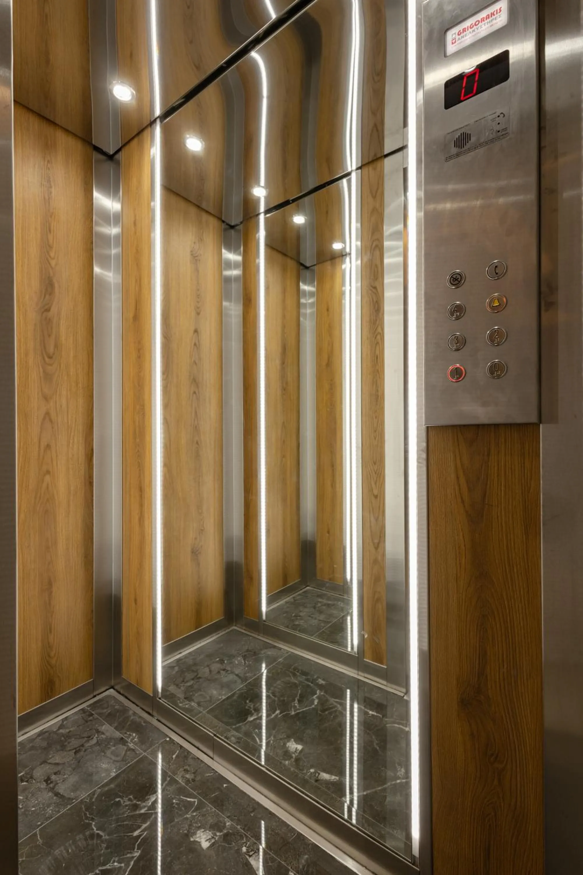 elevator in Omikron Luxury Residences by Semavί