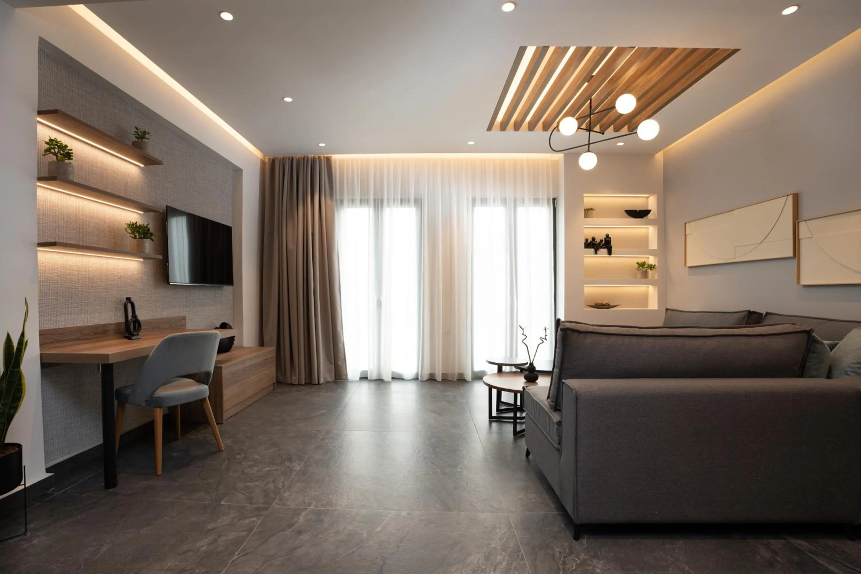 TV and multimedia in Omikron Luxury Residences by Semavί