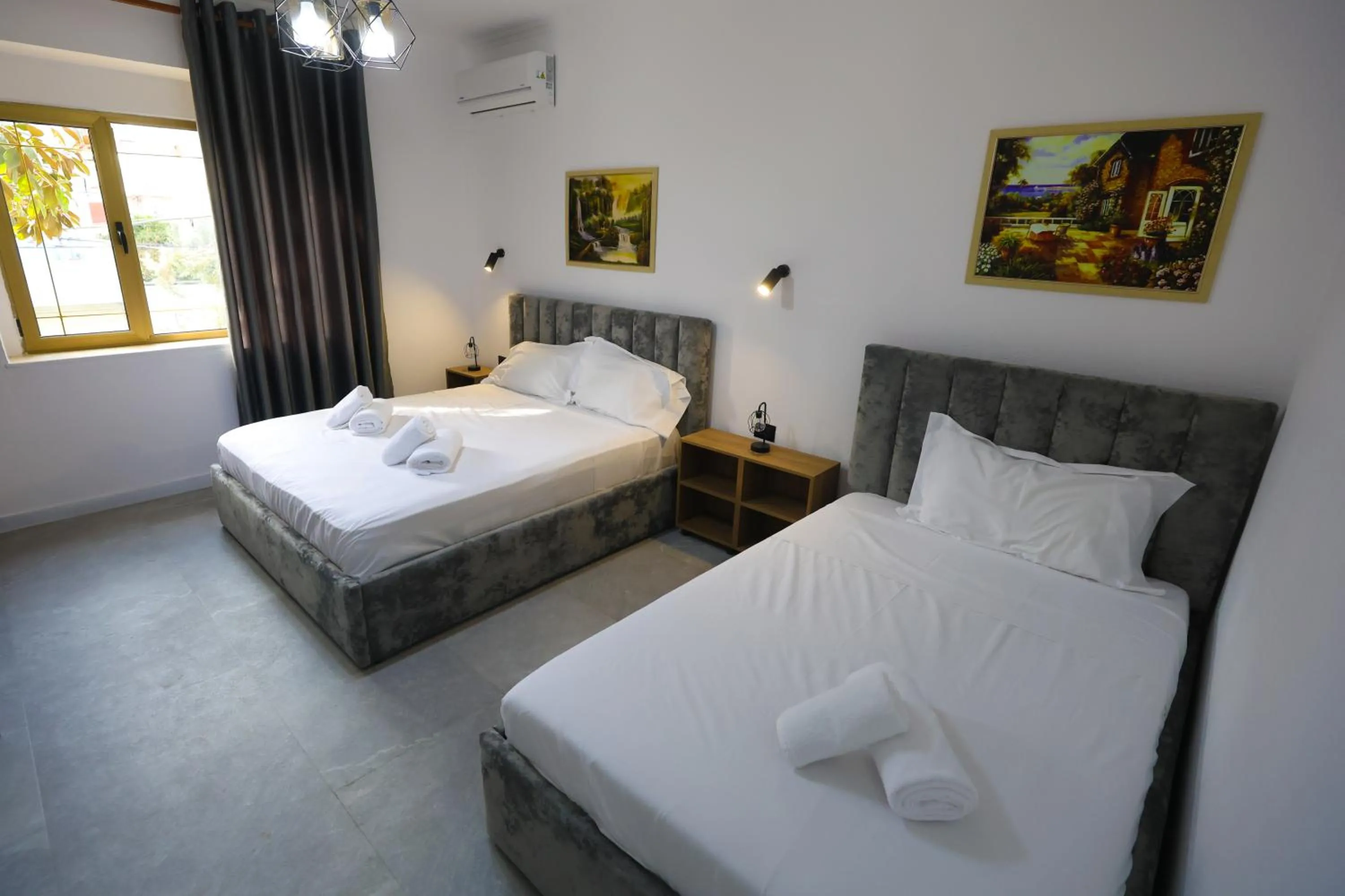 Bed in Vila Alizee Hotel