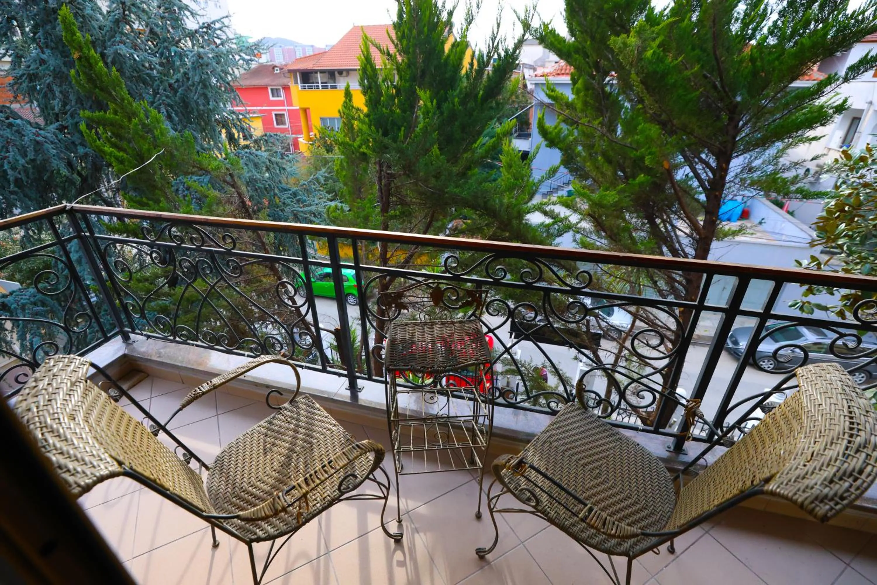 Patio in Vila Alizee Hotel