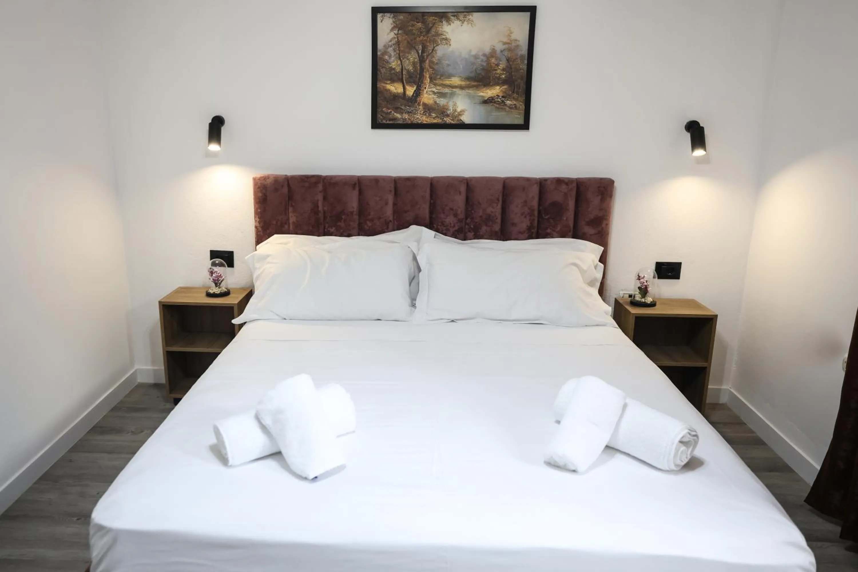 Bed in Vila Alizee Hotel