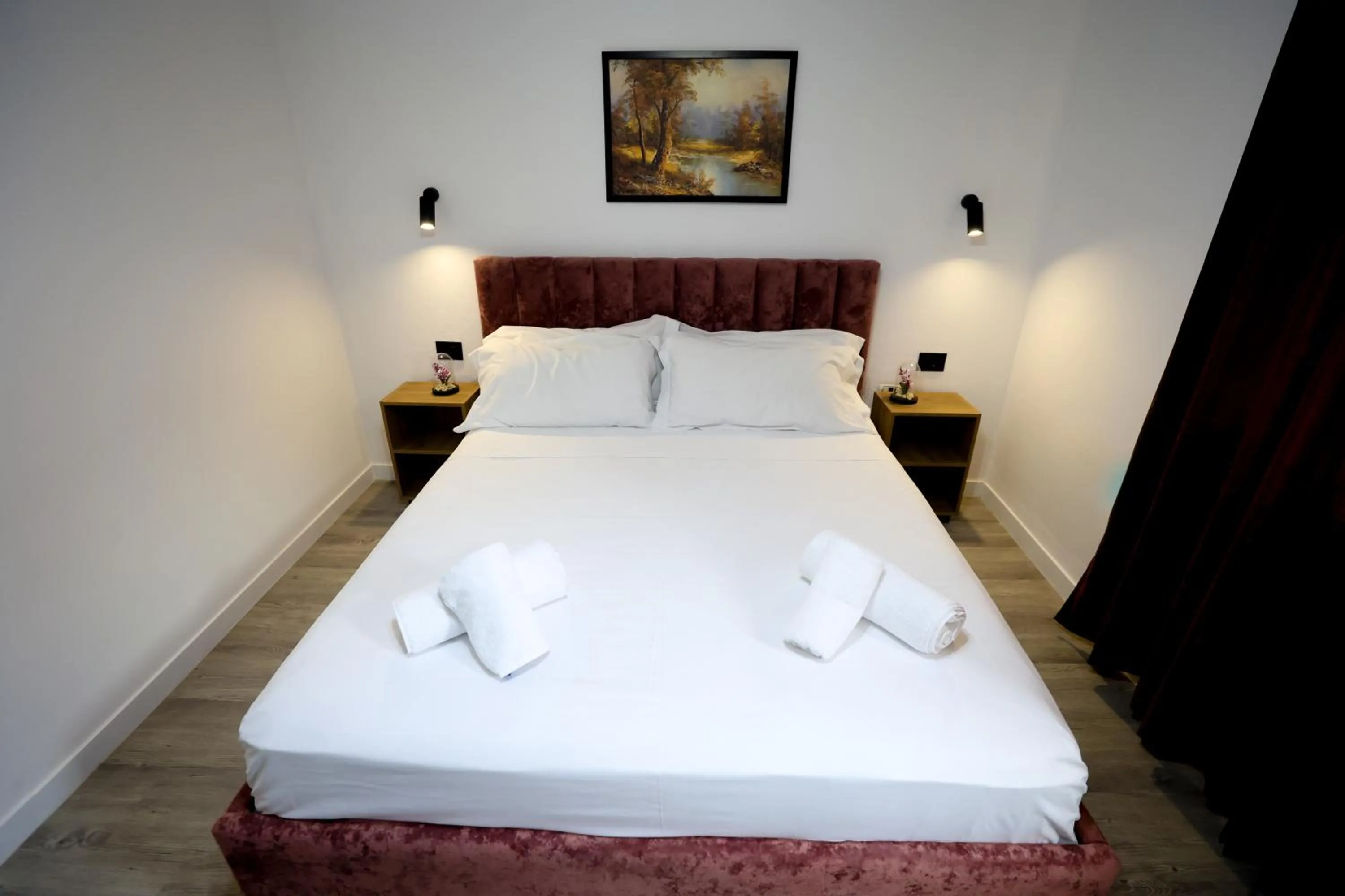 Bed in Vila Alizee Hotel