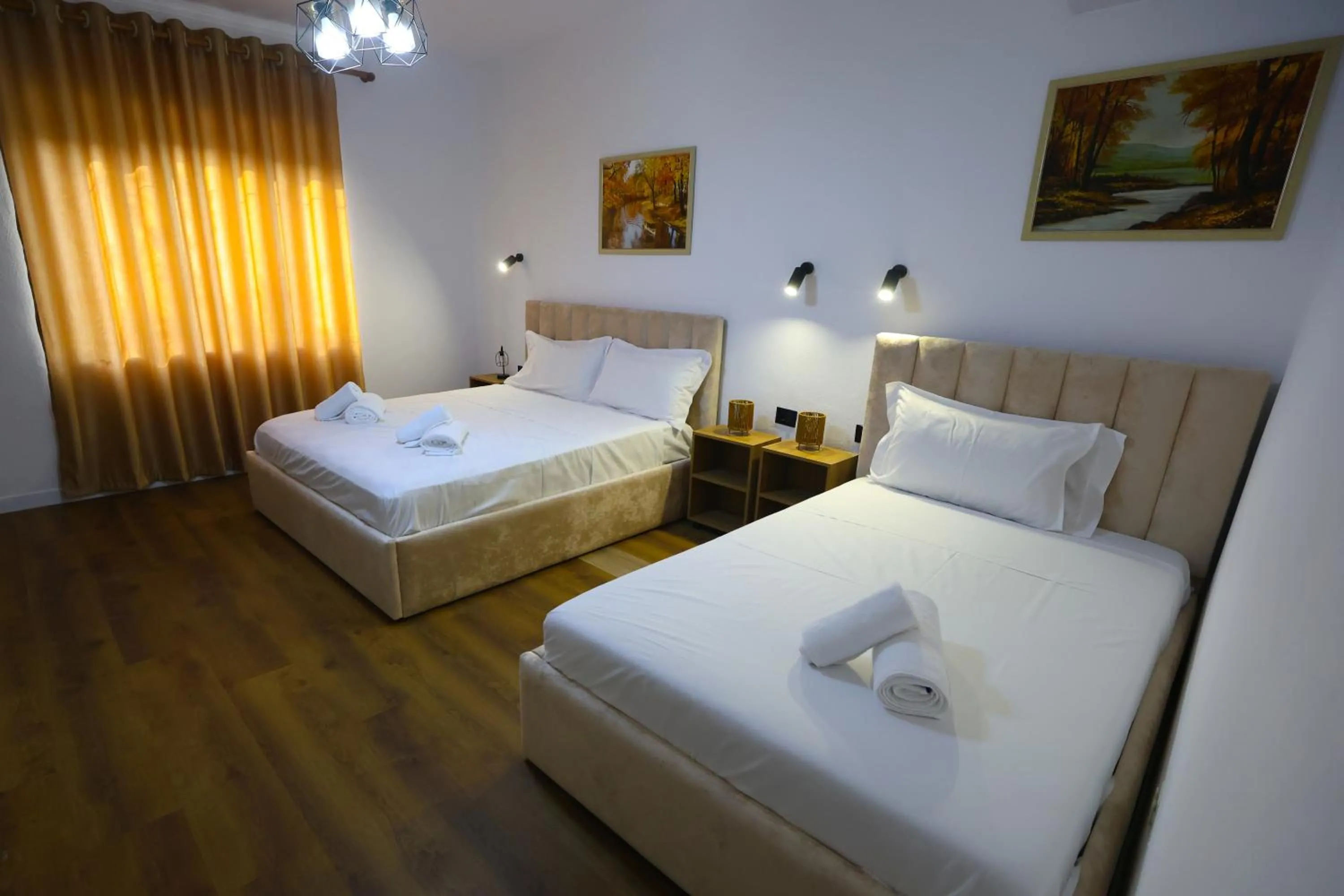 Bed in Vila Alizee Hotel