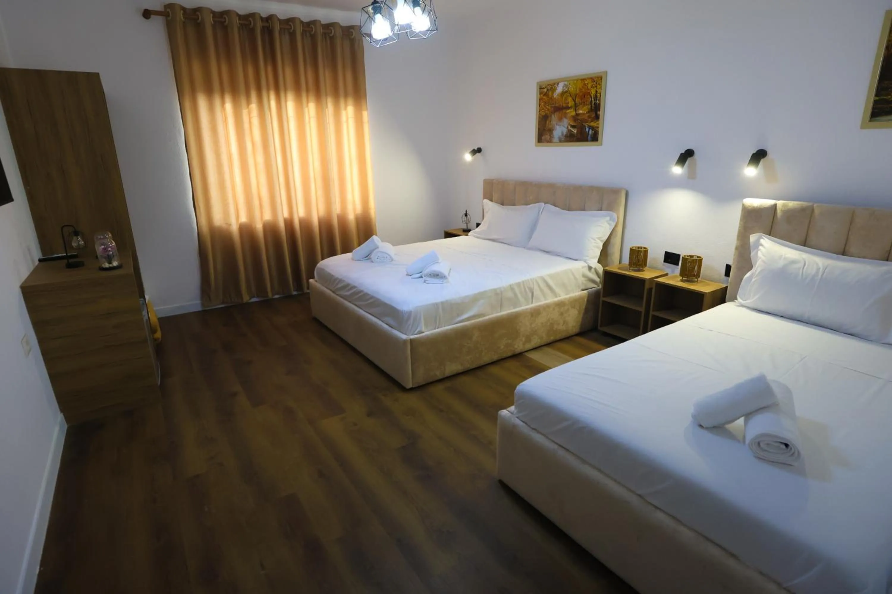 Bed in Vila Alizee Hotel