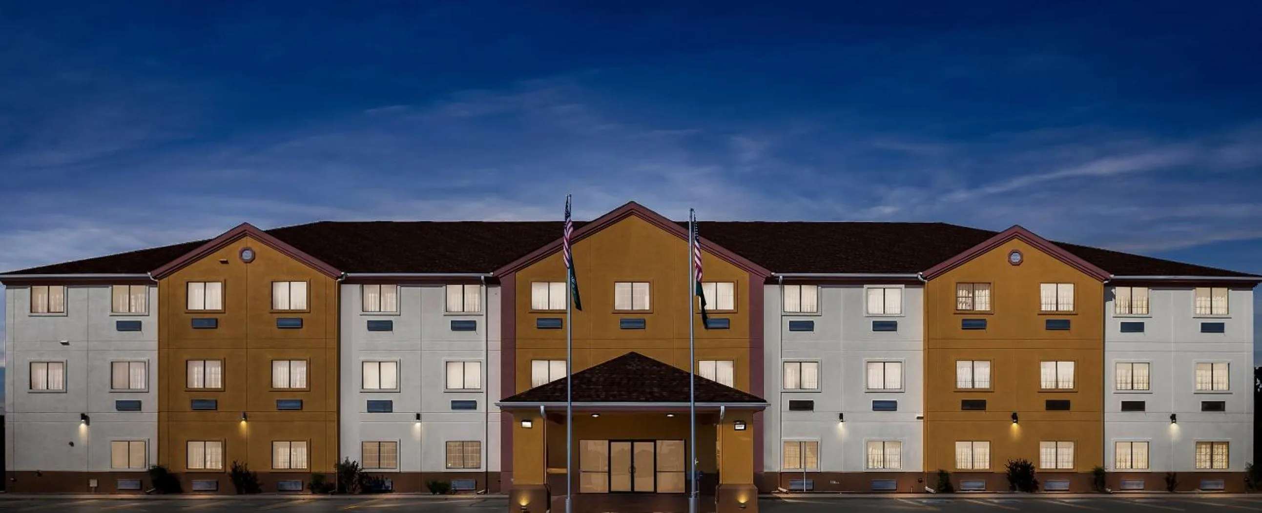 Property building in Quality Inn & Suites McAlester on Hwy 69