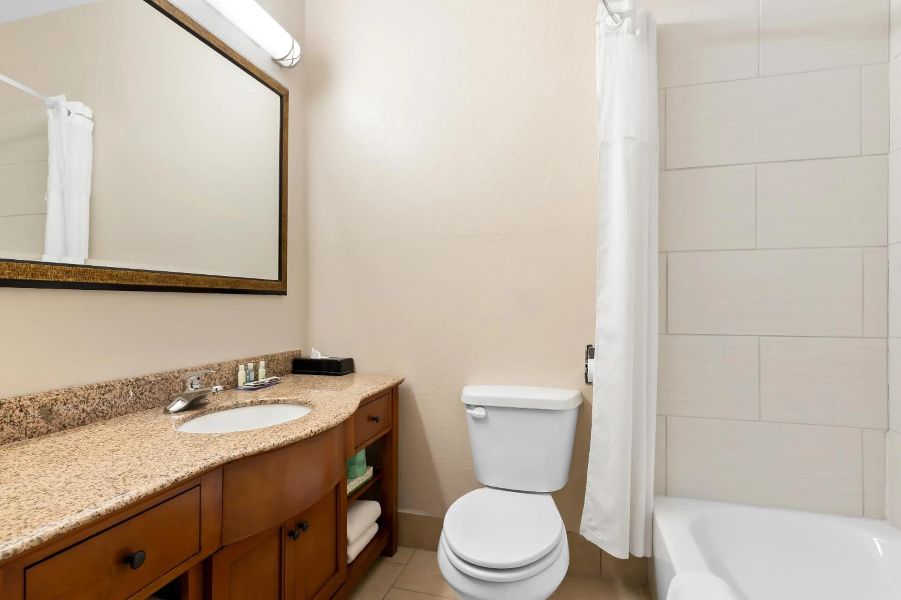 Bathroom in Quality Inn & Suites McAlester on Hwy 69