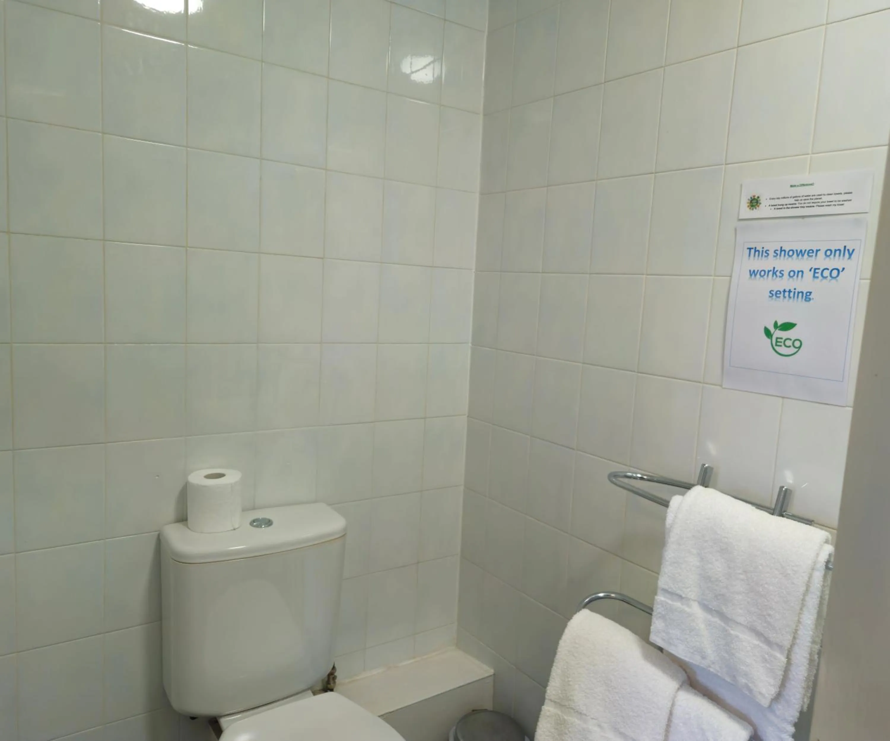 Toilet in The County Hotel - Self Check-In, Ultra Fast WI-FI, Free Parking, Central Location
