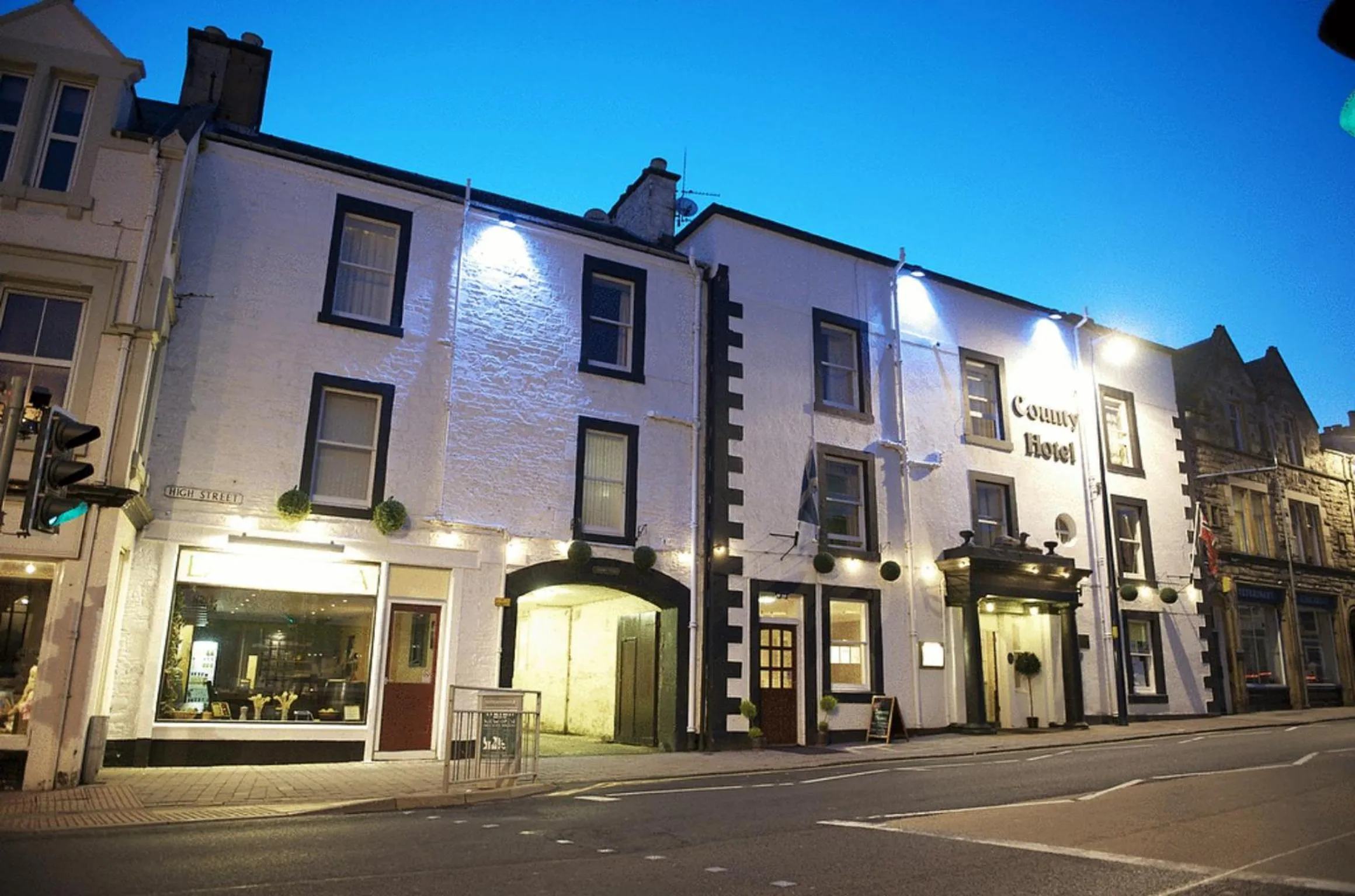 Facade/entrance in The County Hotel - Self Check-In, Ultra Fast WI-FI, Free Parking, Central Location