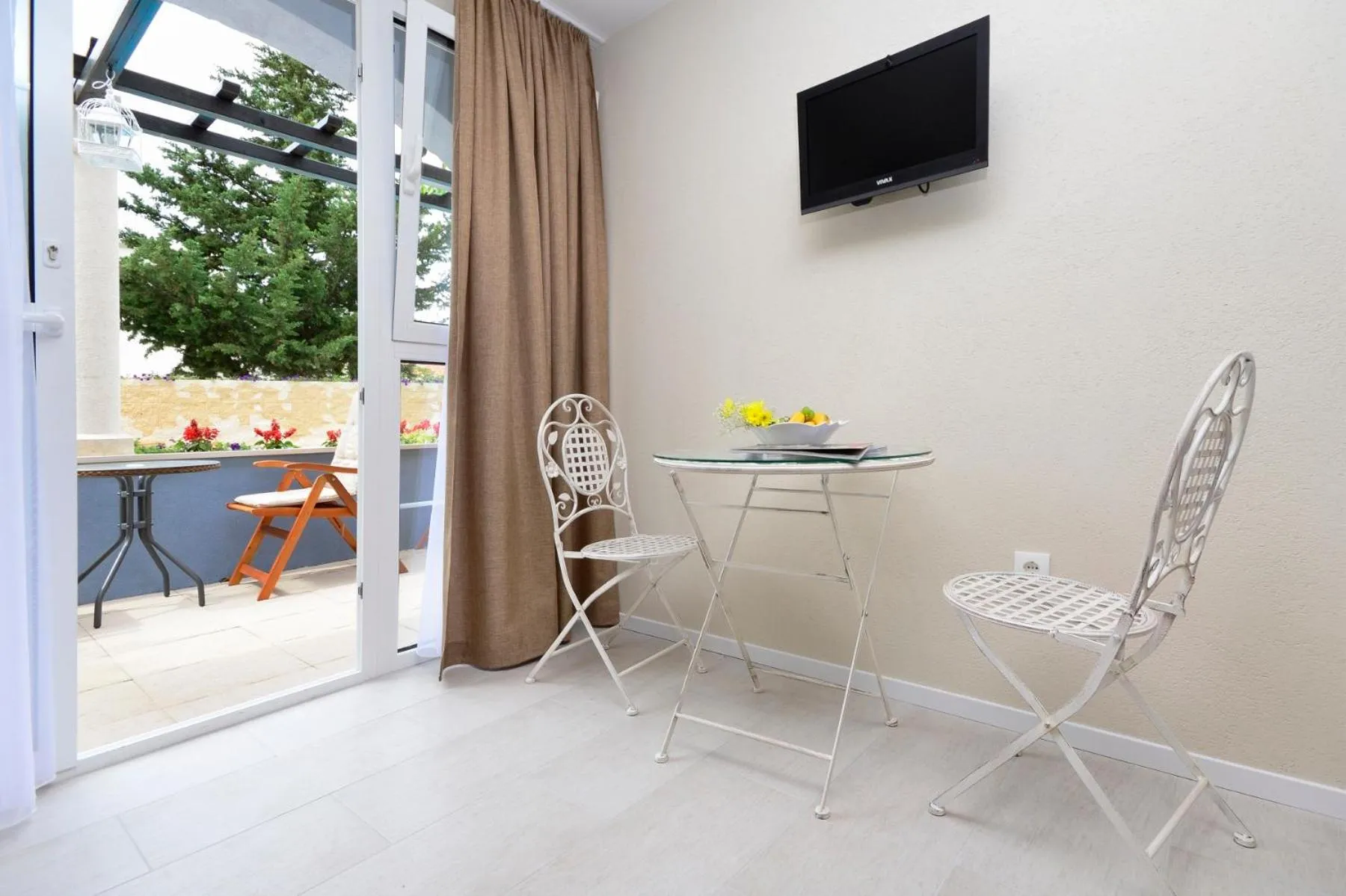 Pool view in Villa Bougenvilia Tomas