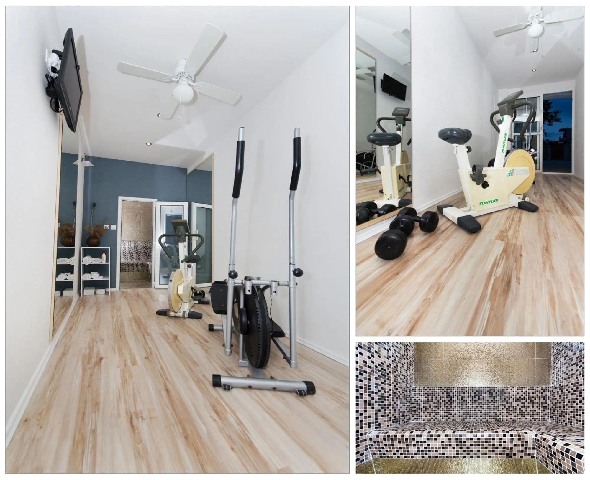 Fitness centre/facilities in Villa Bougenvilia Tomas