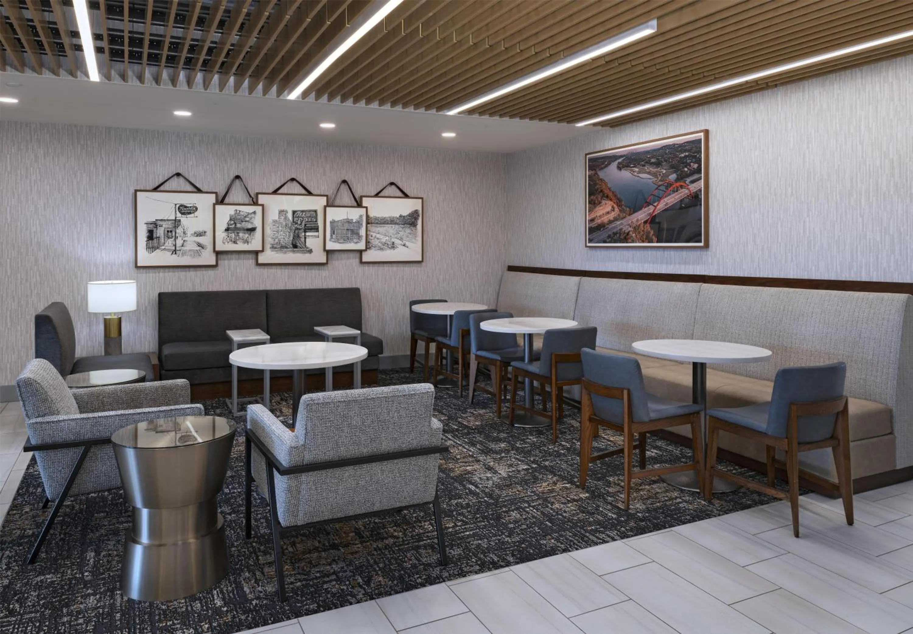 Lobby or reception in Hyatt Place Austin The Domain Area