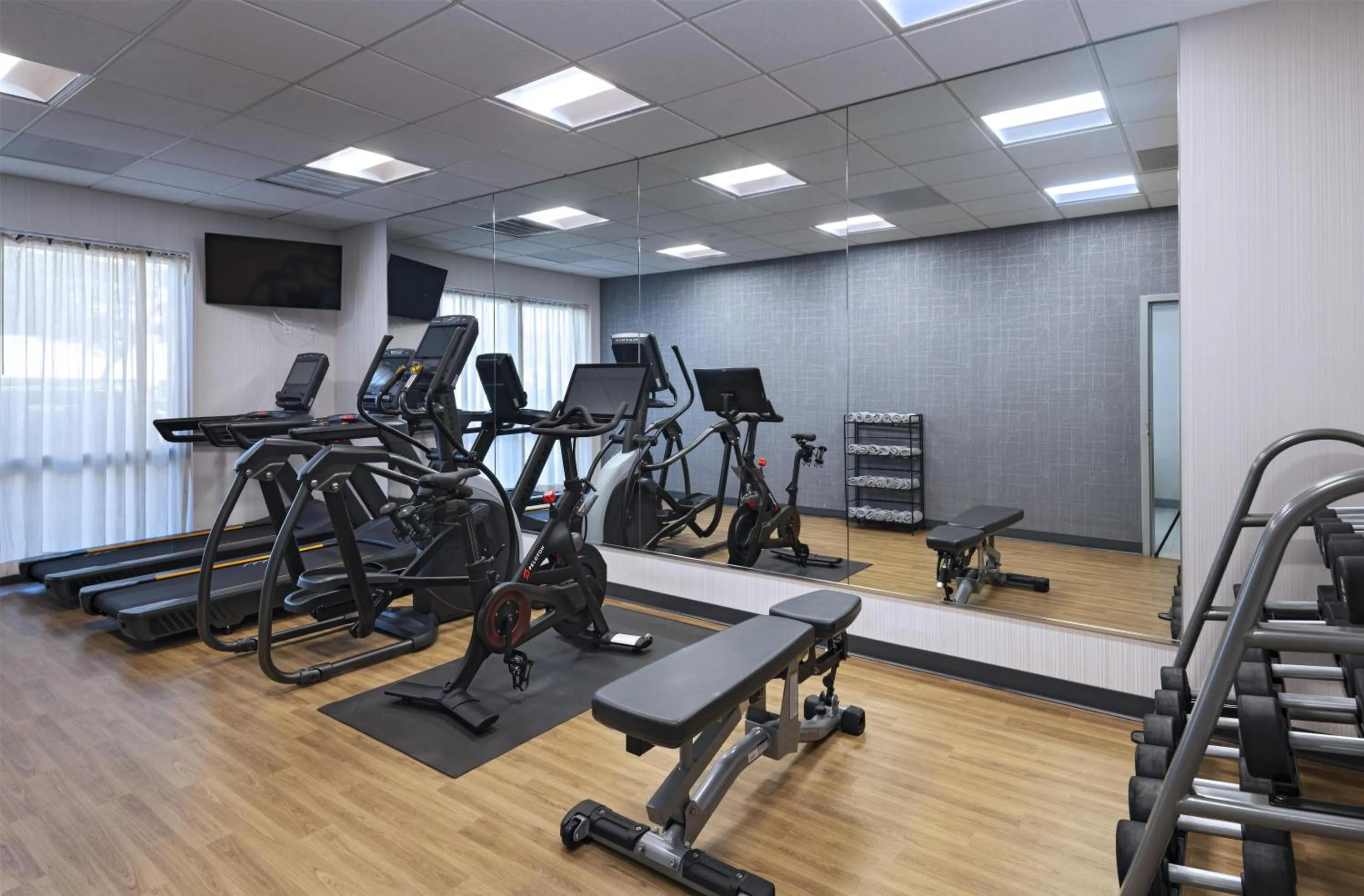 Fitness centre/facilities in Hyatt Place Austin The Domain Area