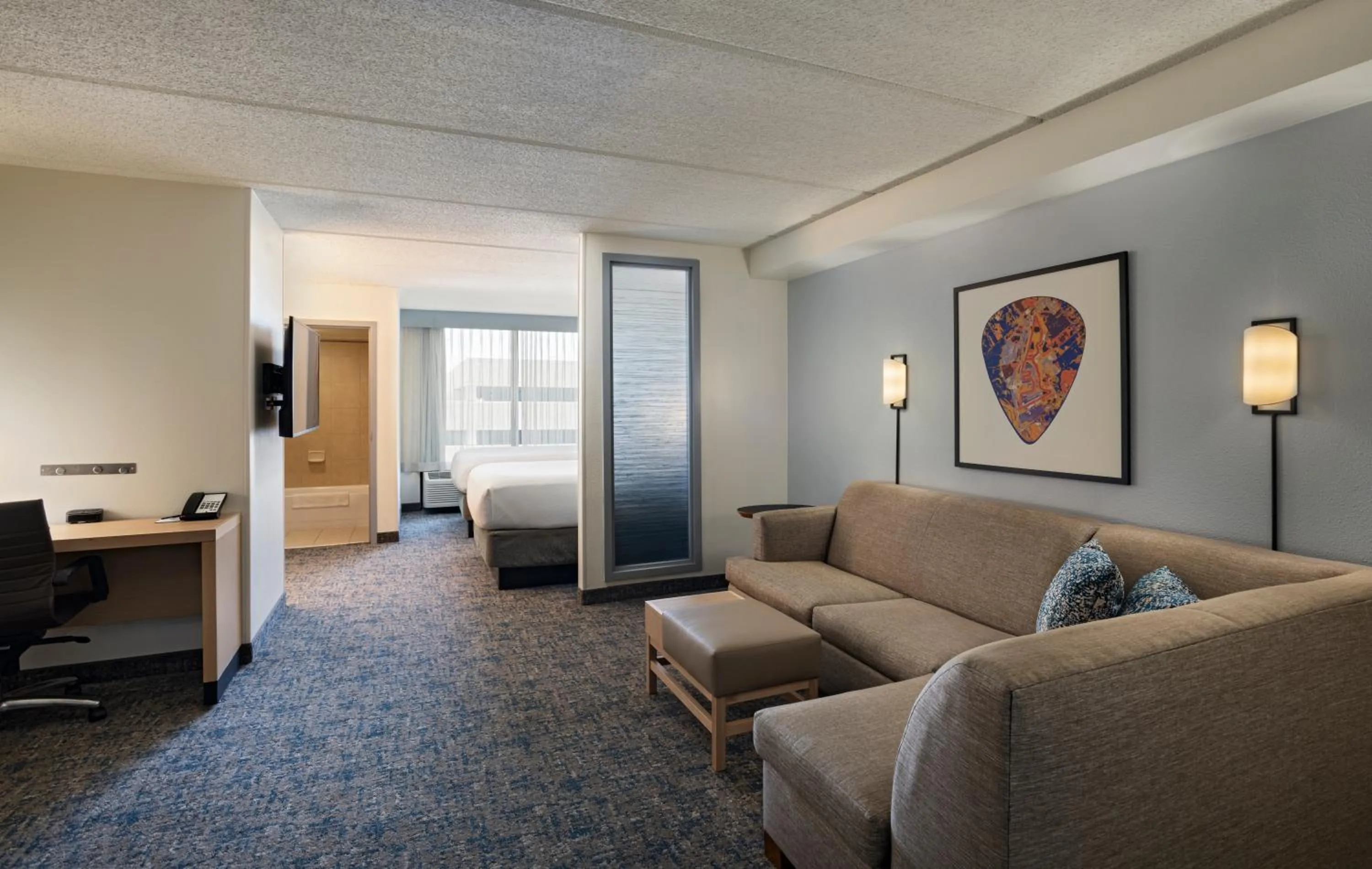 Living room in Hyatt Place Austin The Domain Area