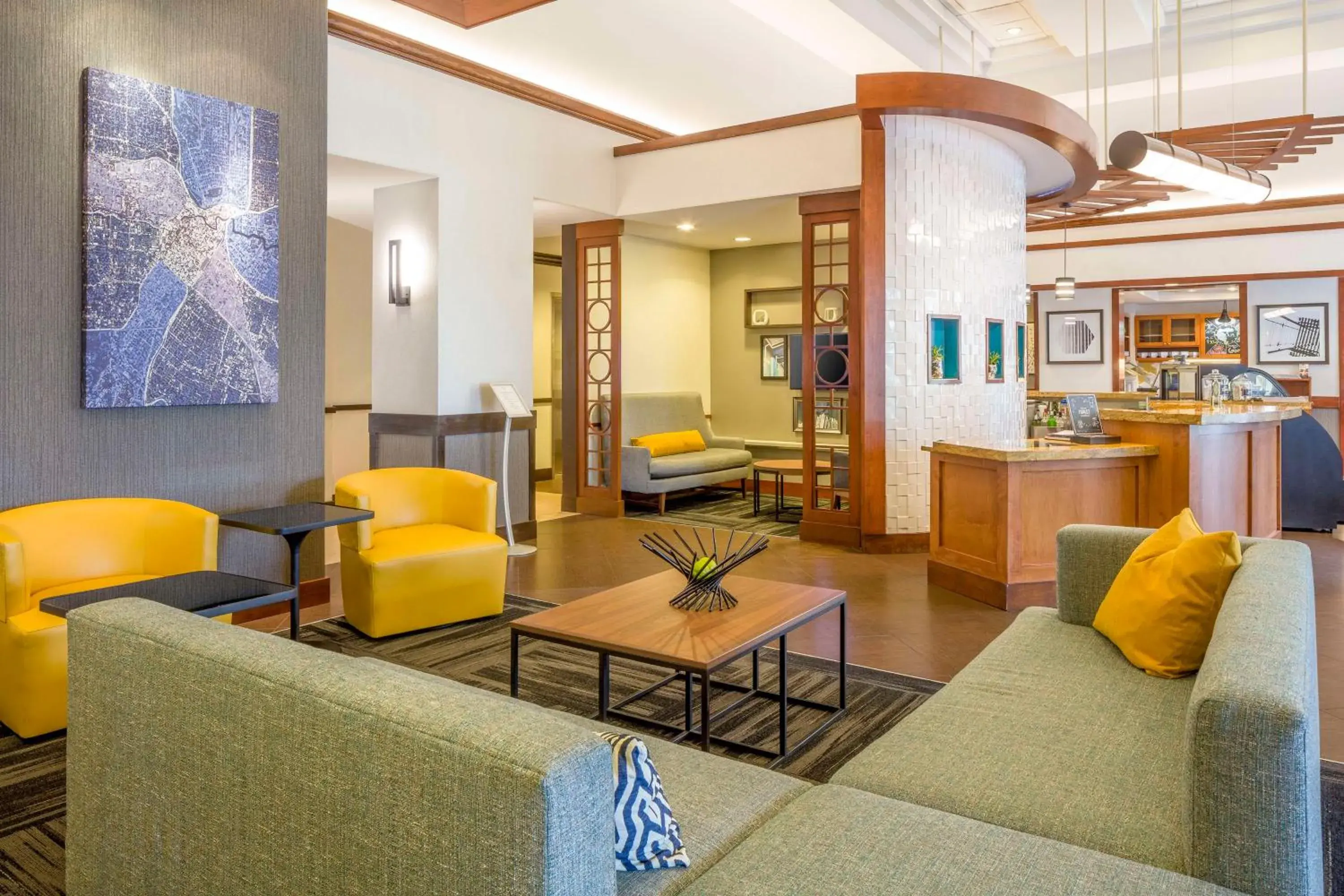 Lobby or reception in Hyatt Place Austin Arboretum Lobby or reception in Hyatt Place Austin Arboretum