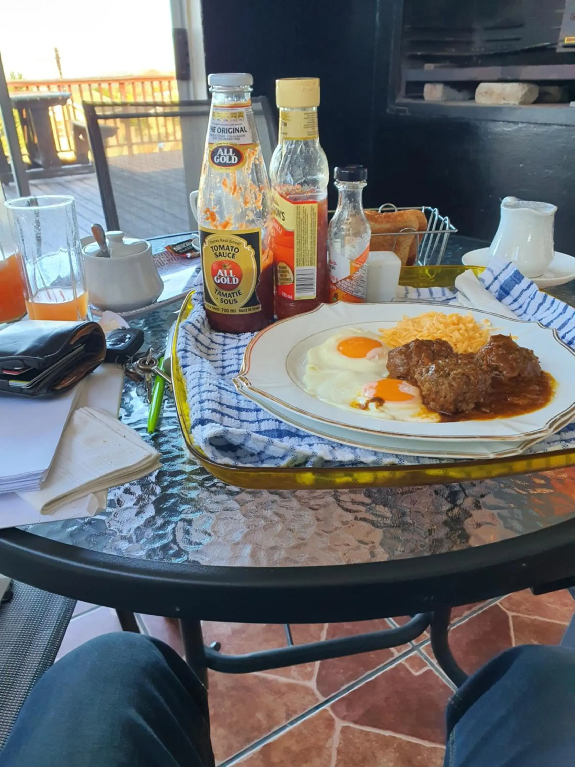 English/Irish breakfast in Sunnyridge Lodge English/Irish breakfast in Sunnyridge Lodge