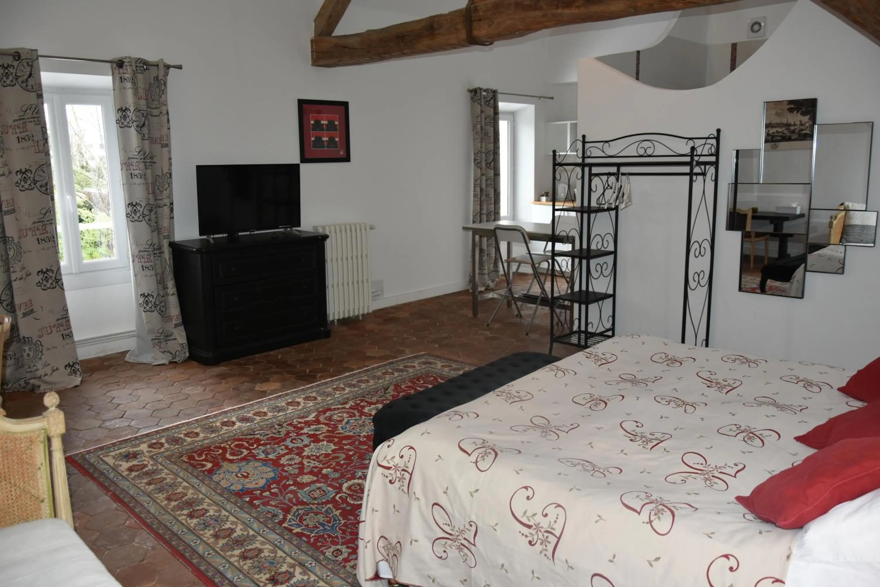 Bed in Demeure Les Aiglons, Chambres d'hôtes & Spa