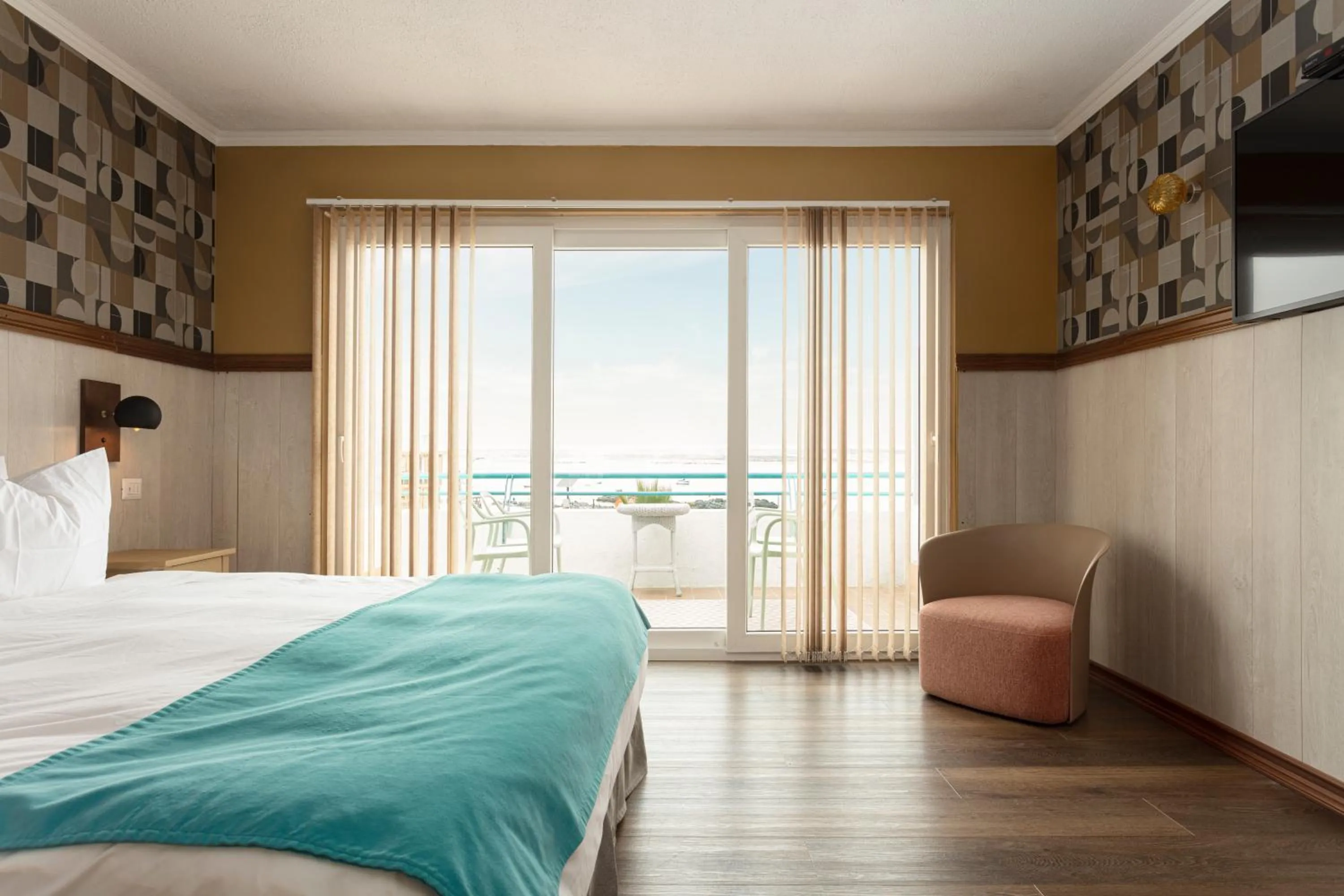 Bed in Hotel Rocas de Bahía