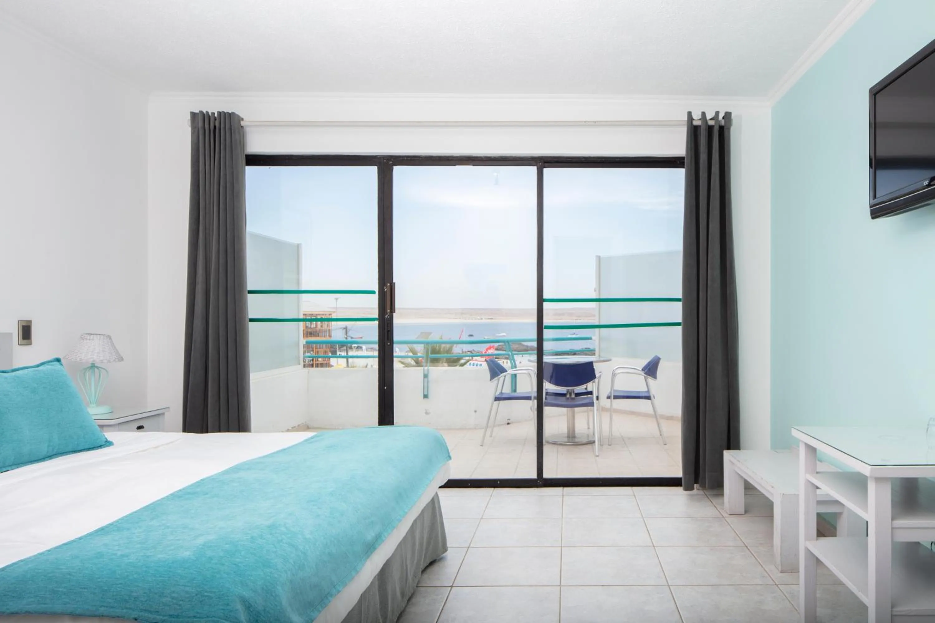 Bed in Hotel Rocas de Bahía