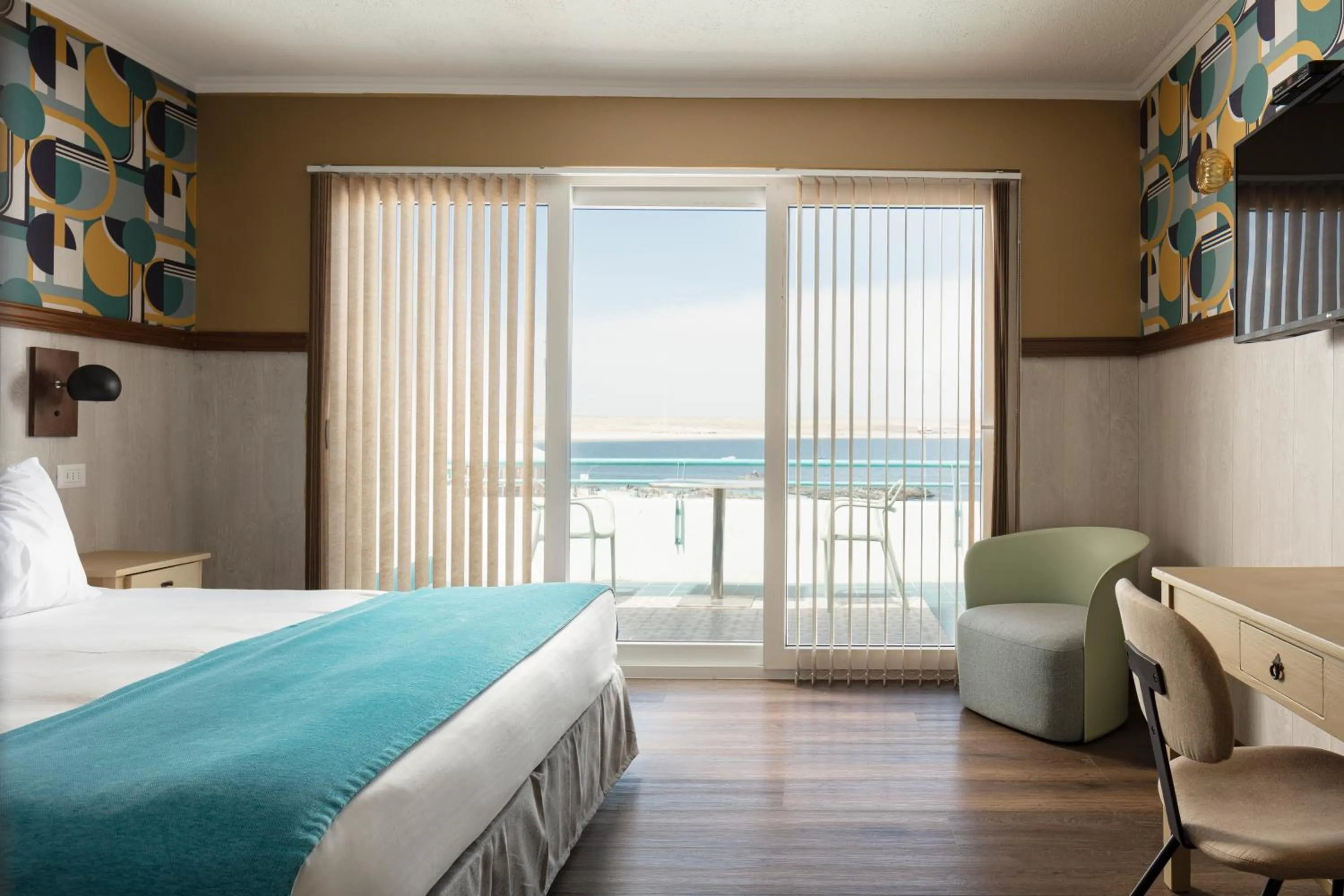 Bed in Hotel Rocas de Bahía