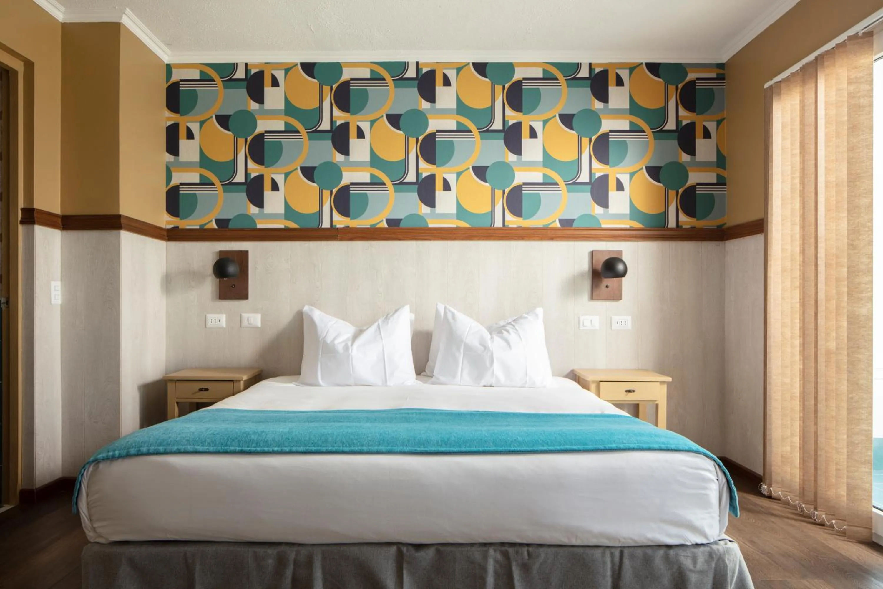 Bed in Hotel Rocas de Bahía