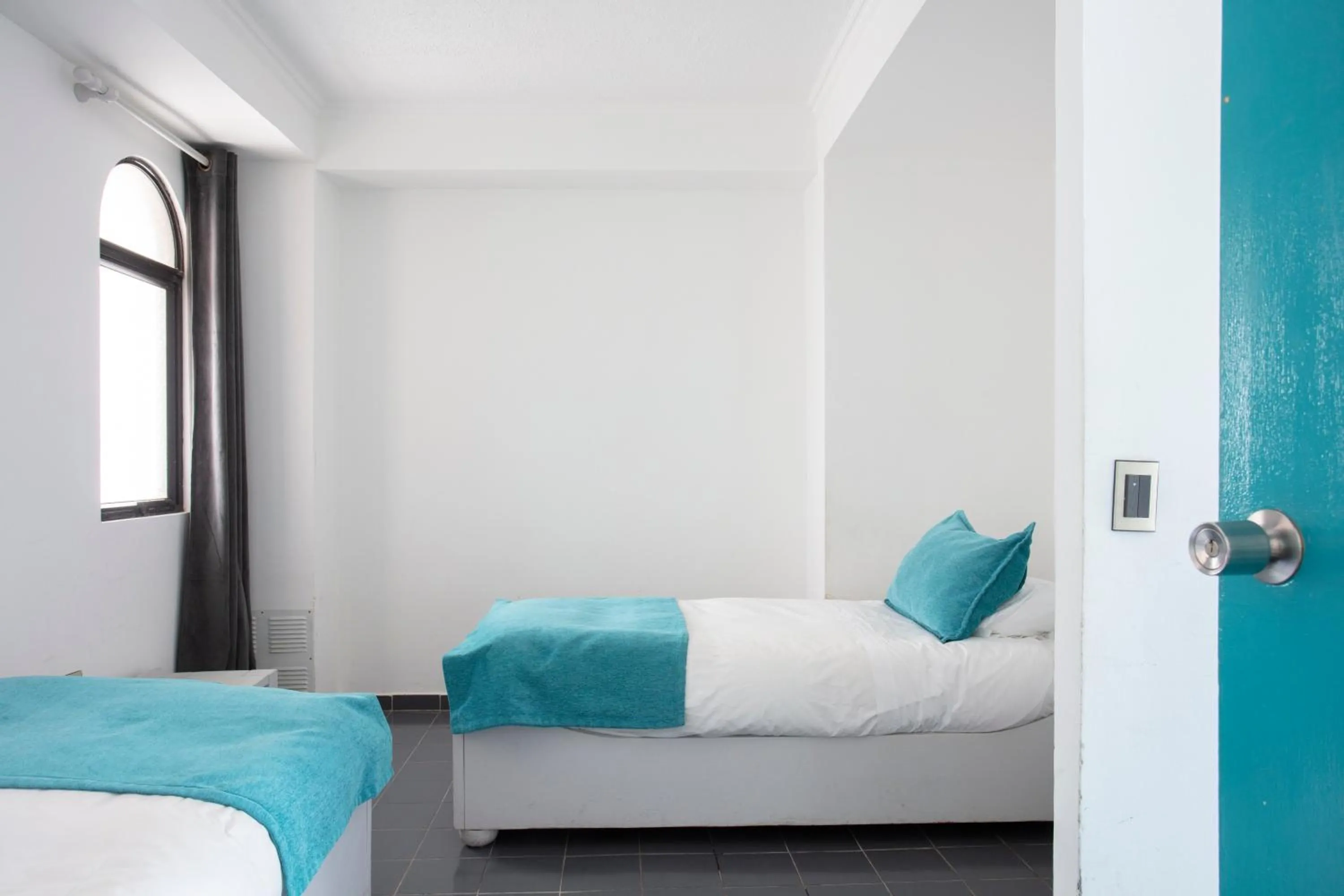 Bed in Hotel Rocas de Bahía