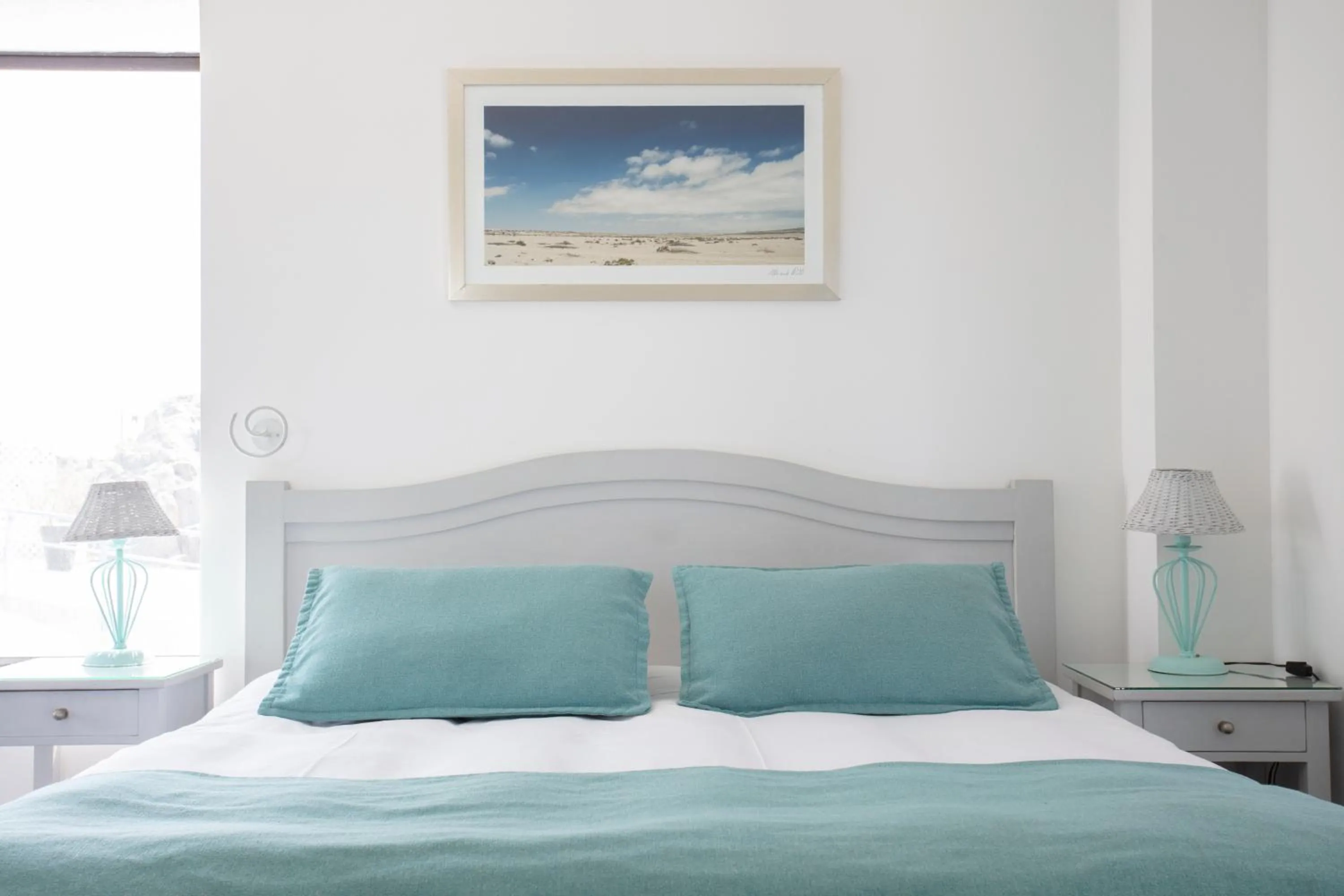 Bed in Hotel Rocas de Bahía