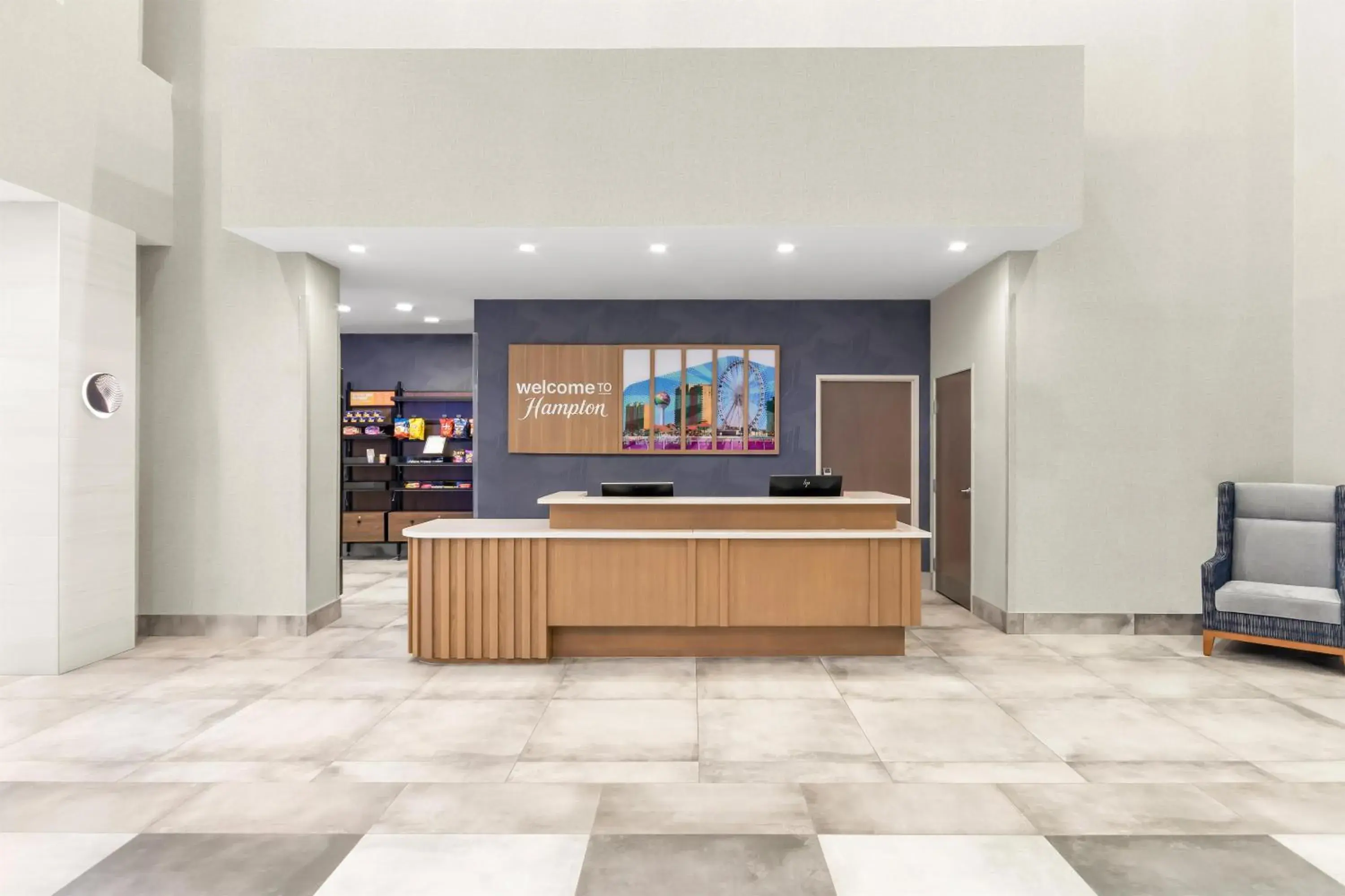 Lobby or reception in Hampton Inn & Suites Pensacola/I-10 Pine Forest Road Lobby or reception in Hampton Inn & Suites Pensacola/I-10 Pine Forest Road