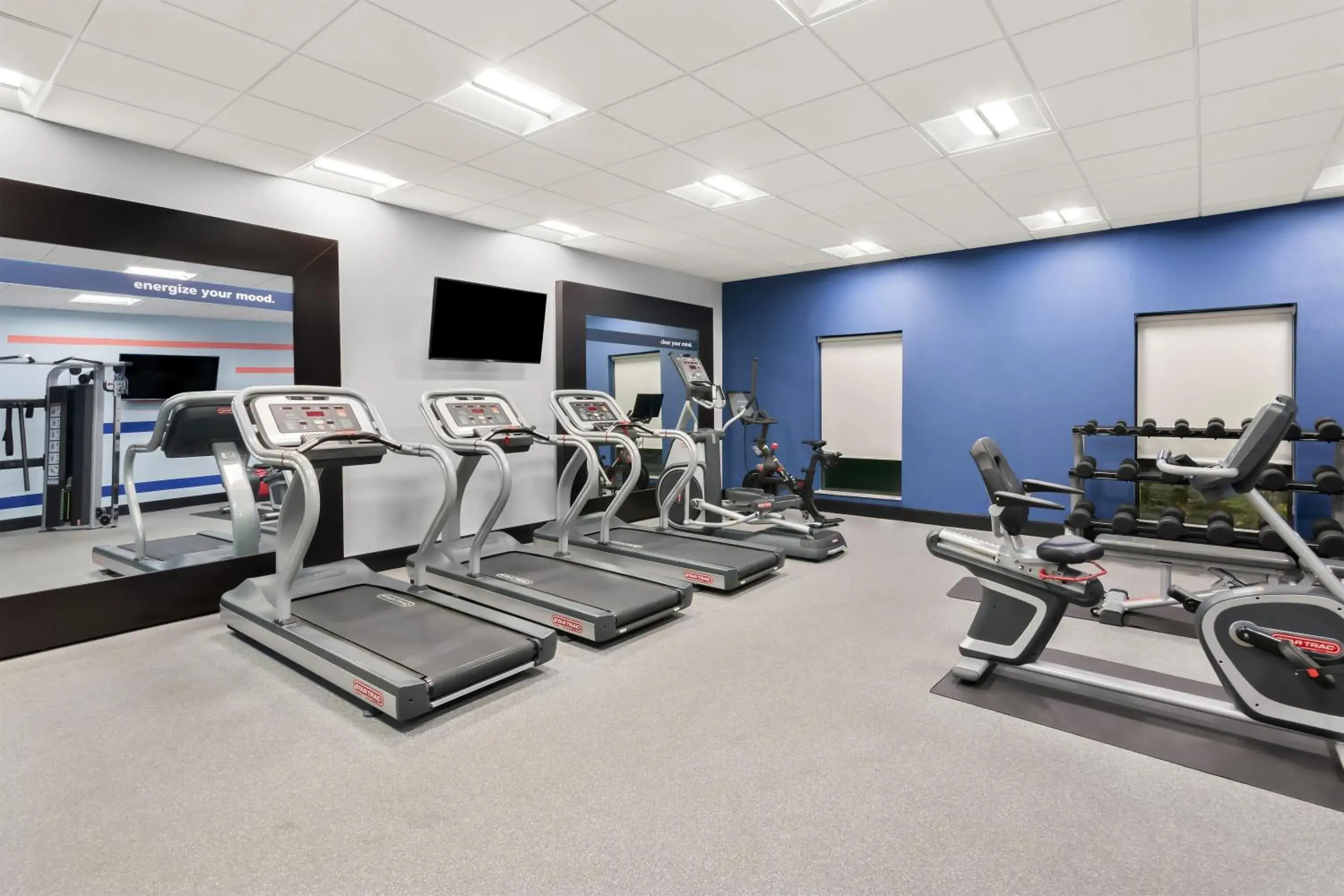 Fitness centre/facilities in Hampton Inn & Suites Pensacola/I-10 Pine Forest Road Fitness centre/facilities in Hampton Inn & Suites Pensacola/I-10 Pine Forest Road