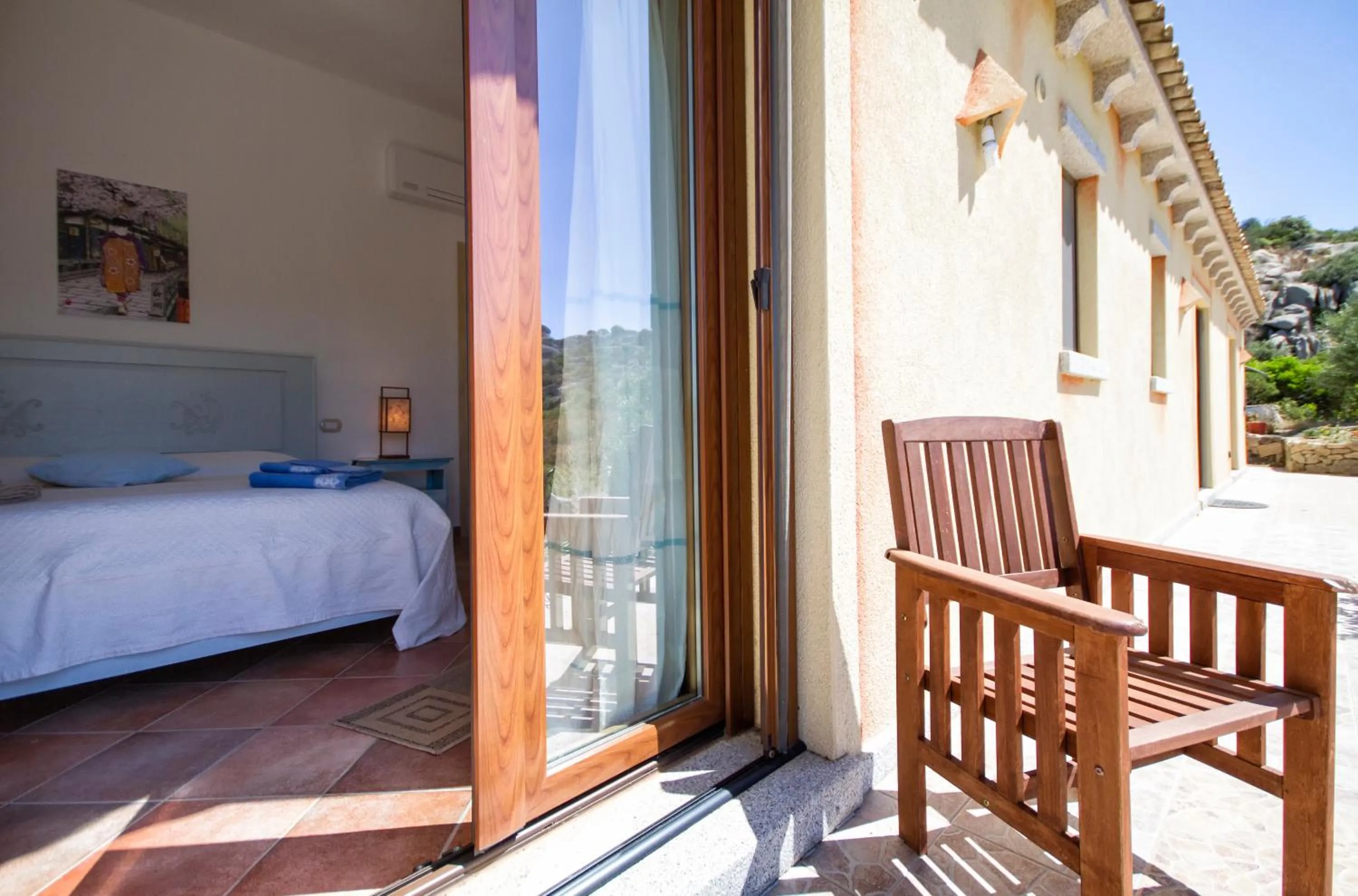 Balcony/Terrace, Bed in Casa La Liccia
