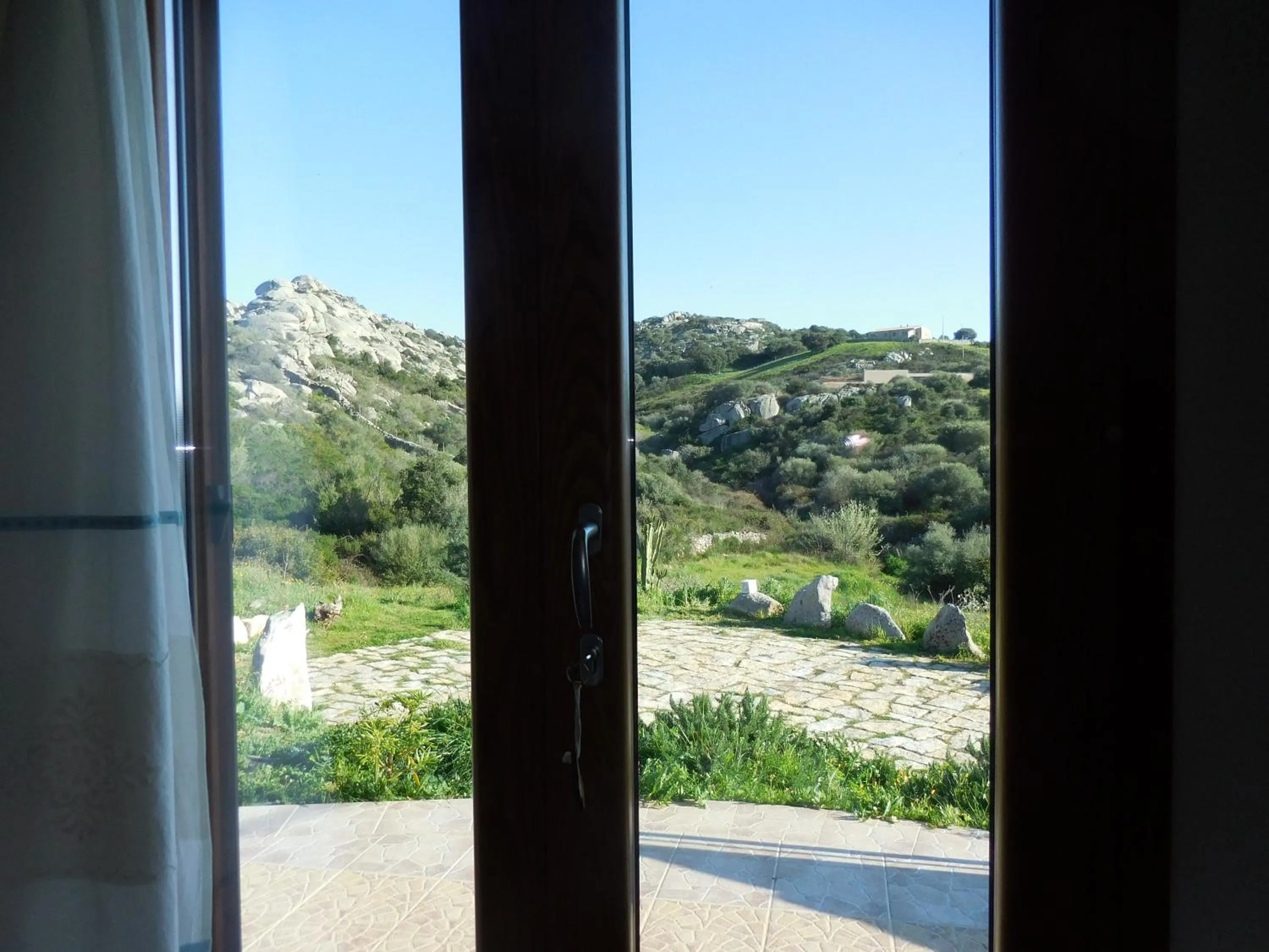 Garden view in Casa La Liccia