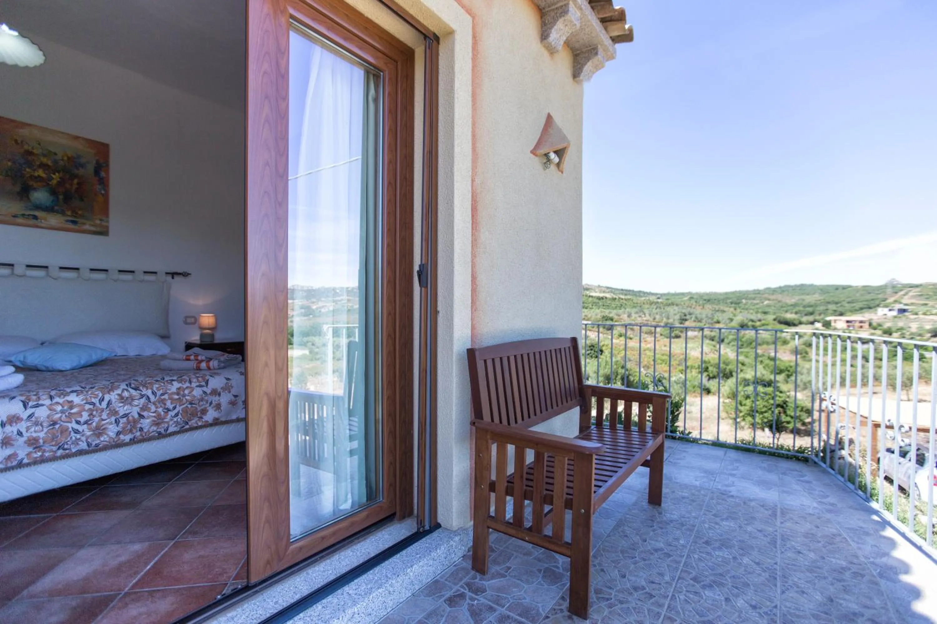 Balcony/Terrace, Bed in Casa La Liccia
