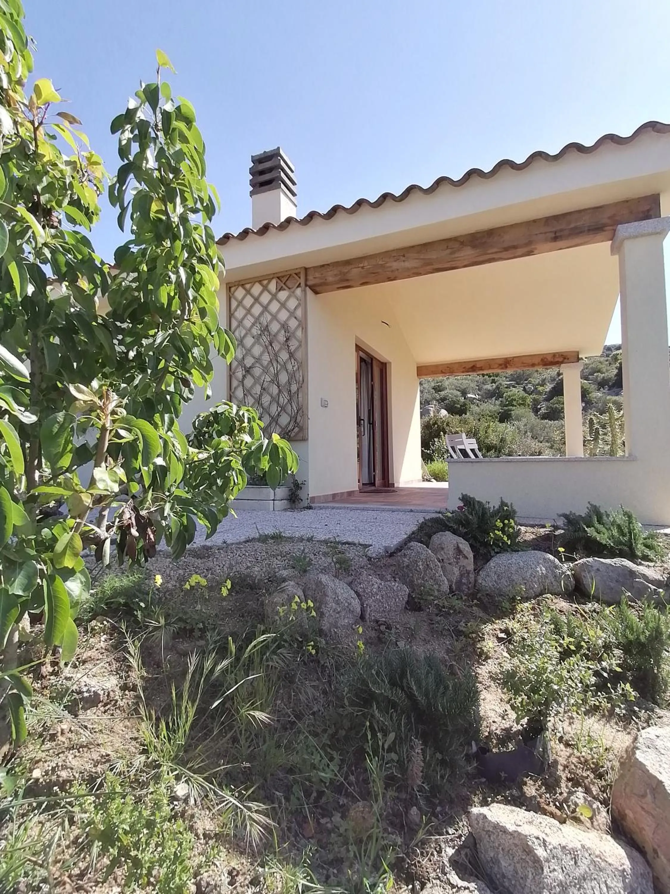 Facade/entrance in Casa La Liccia