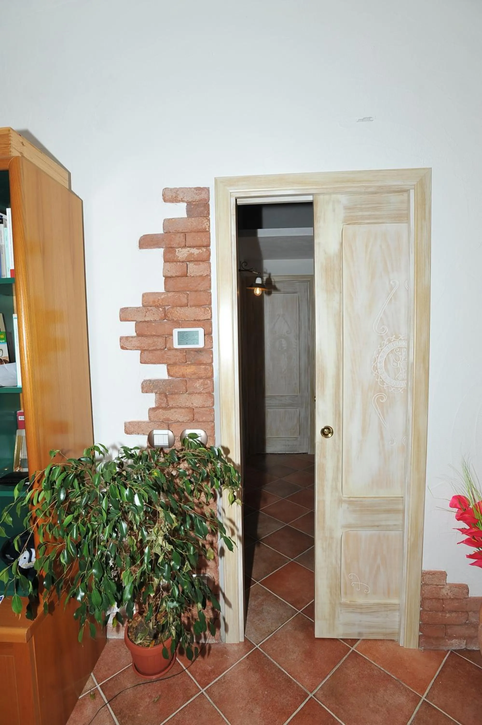 Decorative detail in Casa La Liccia
