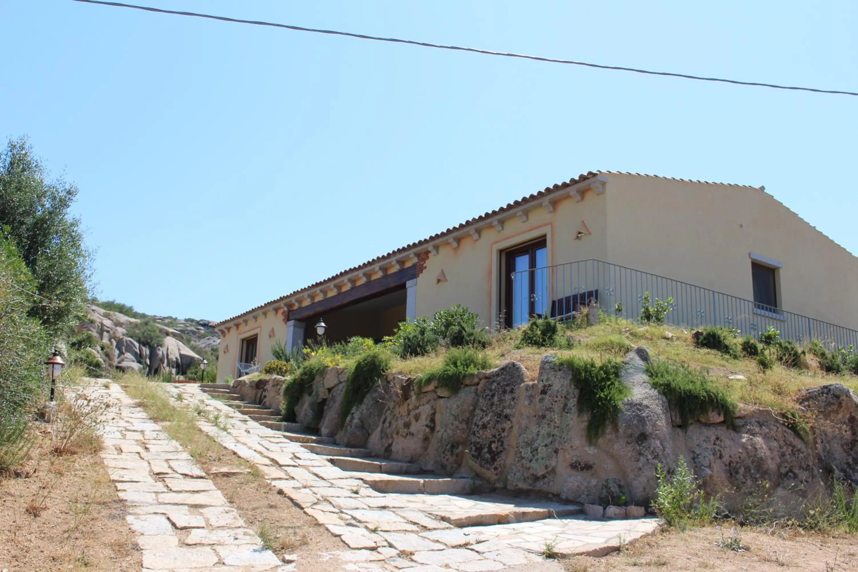 Facade/entrance in Casa La Liccia