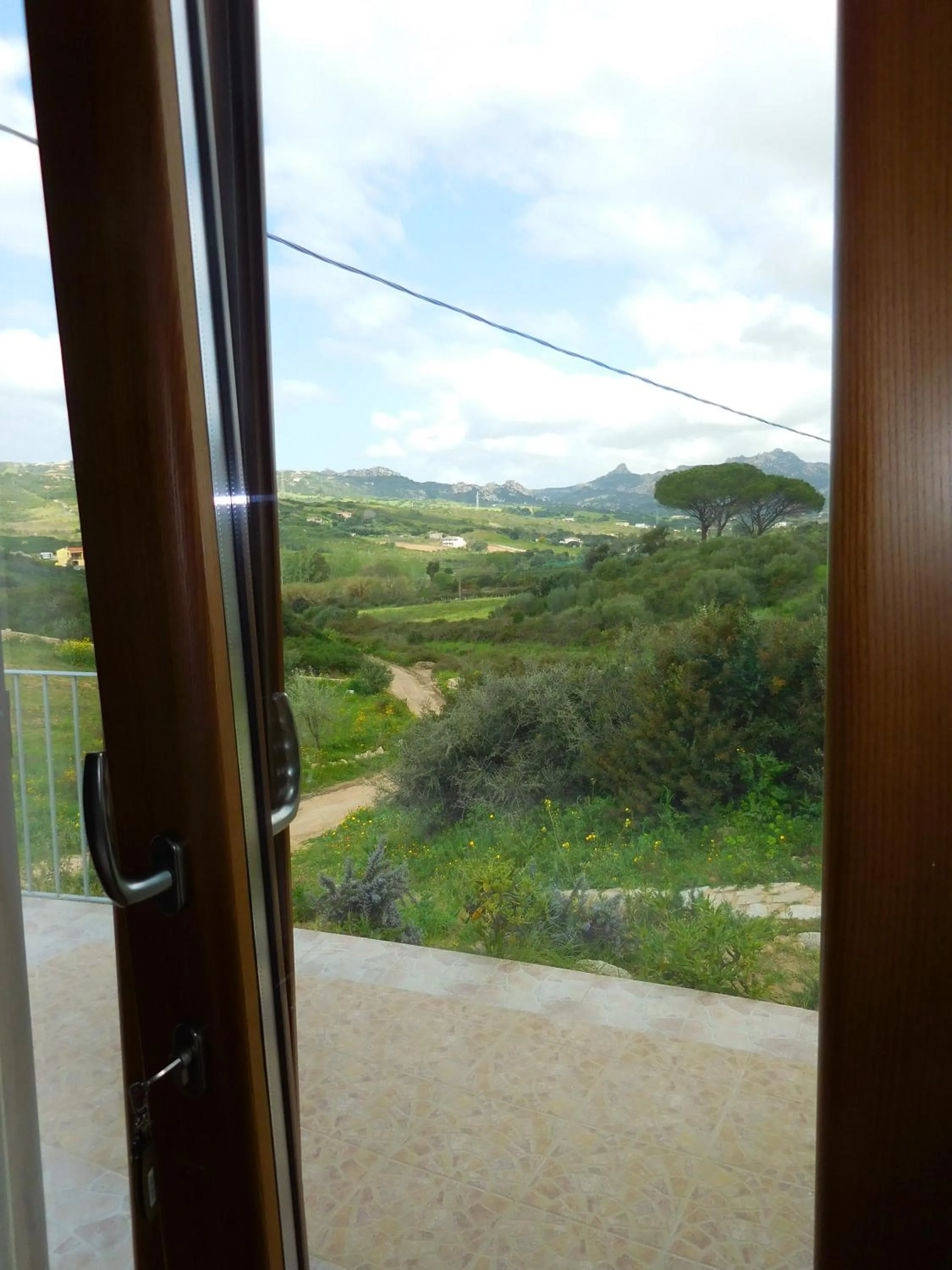 Garden view in Casa La Liccia