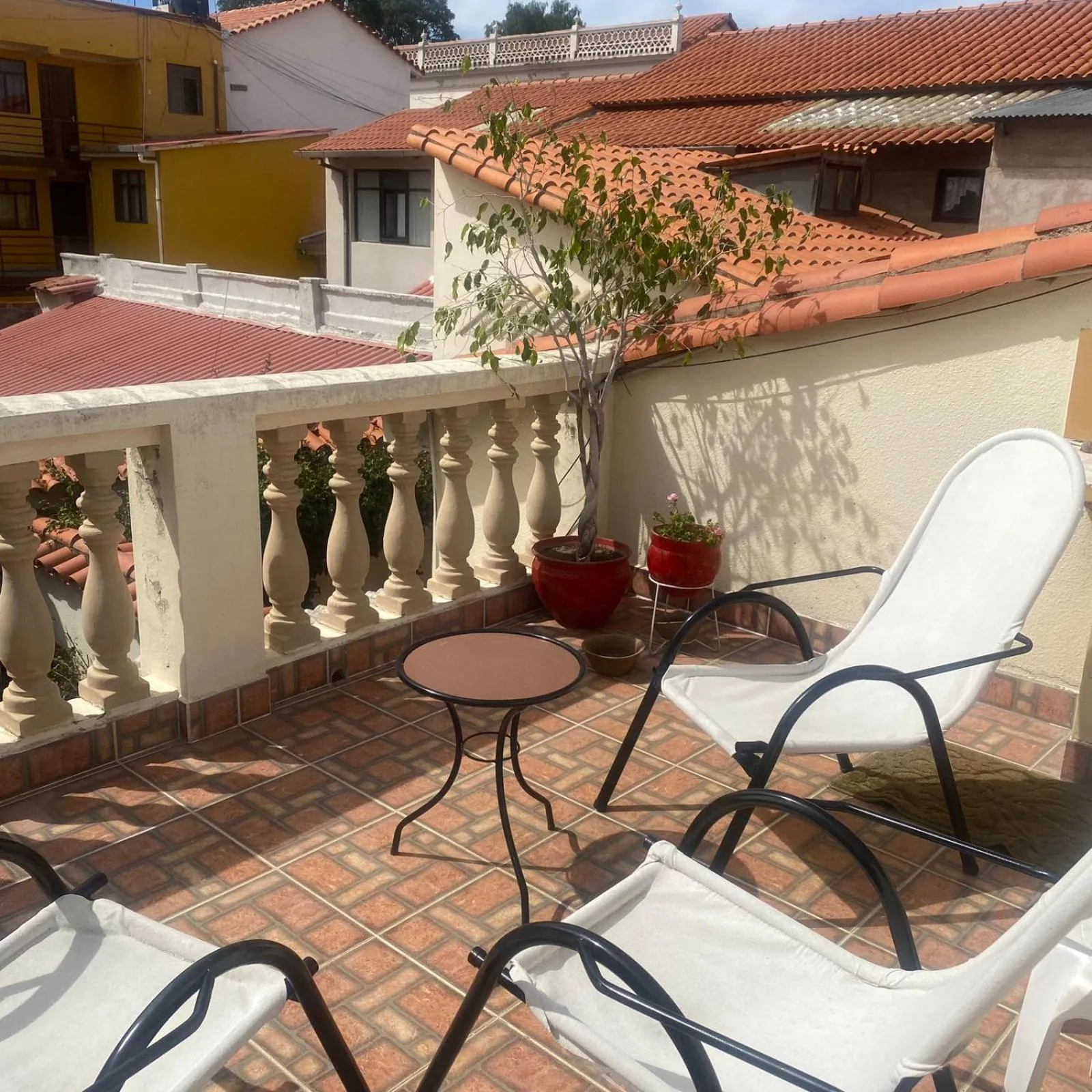 Balcony/Terrace in B&B SANTA CECILIA