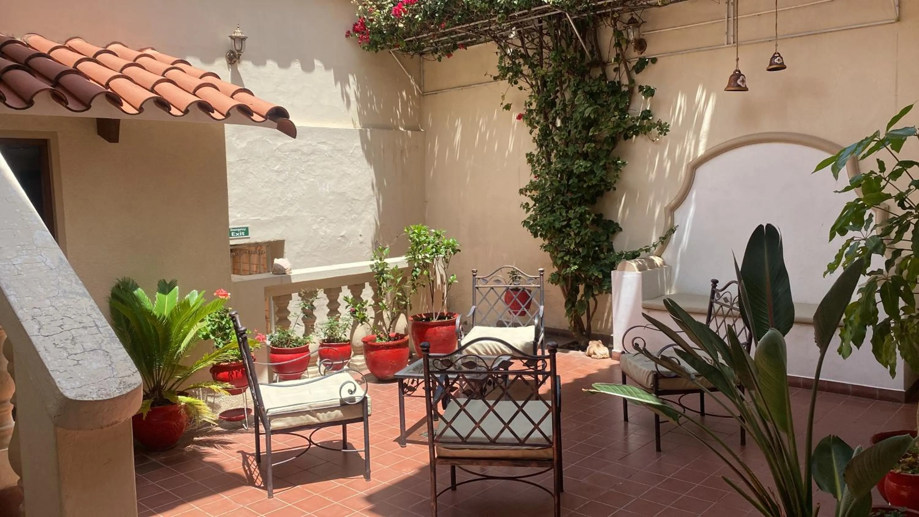 Patio in B&B SANTA CECILIA