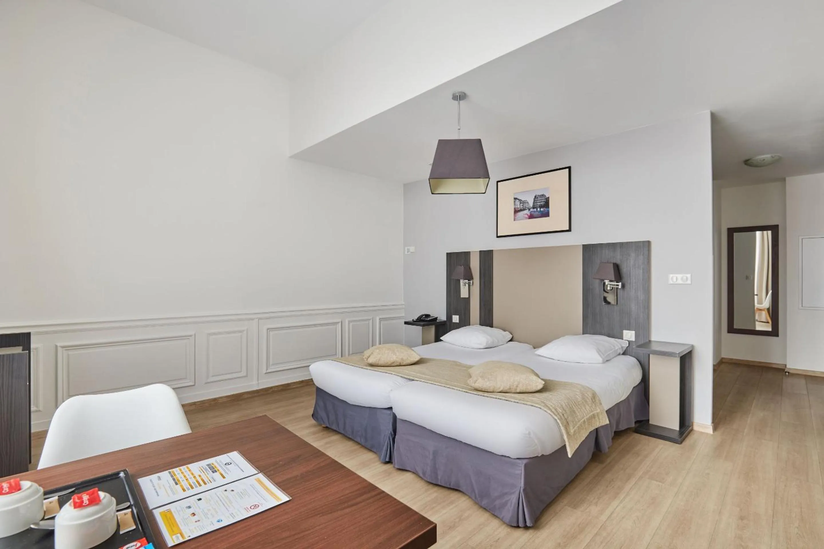 Bed in Appart Hotel Odalys City Montpellier Les Occitanes