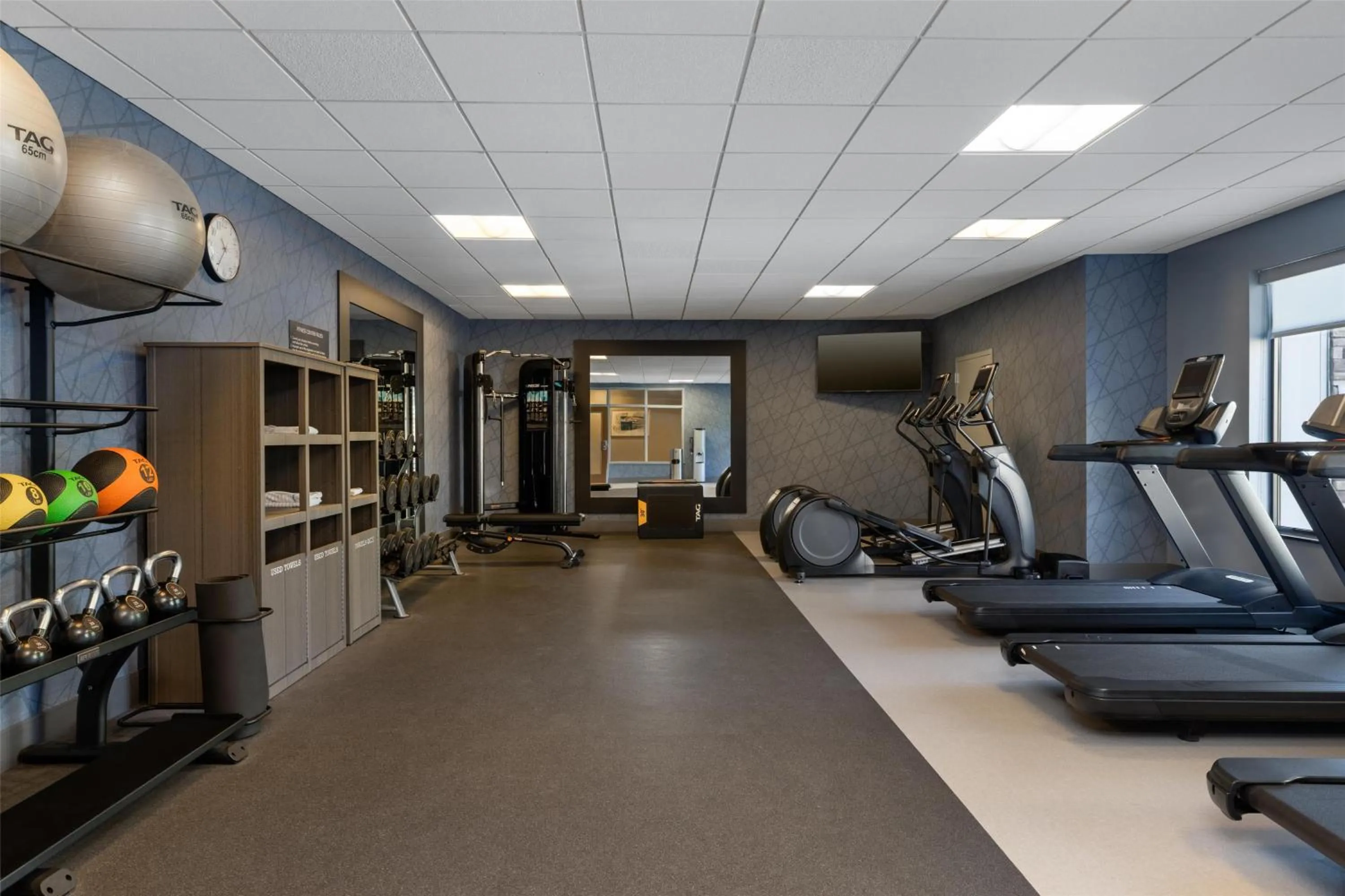 Fitness centre/facilities in Homewood Suites by Hilton Ankeny