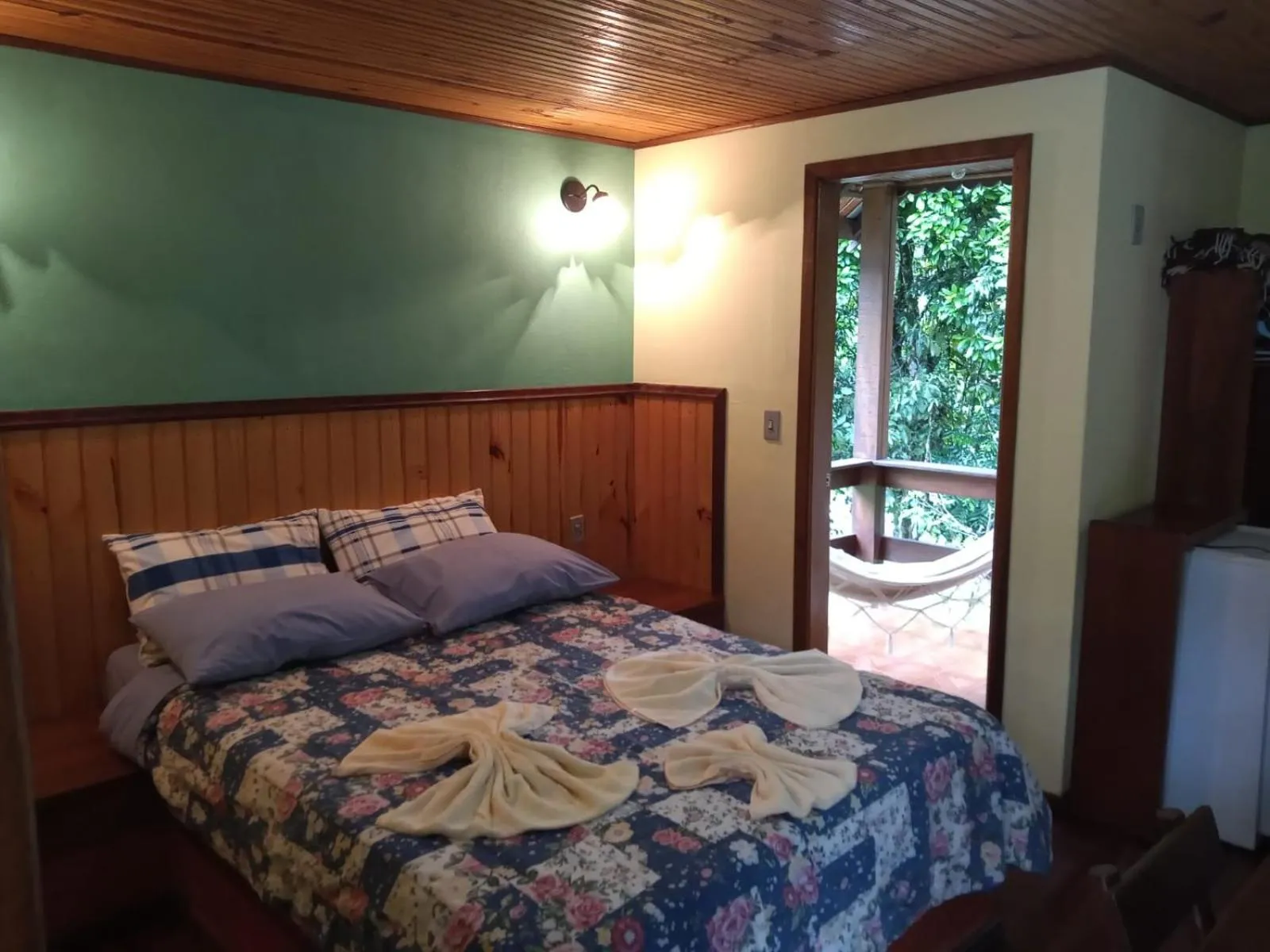 Bed in Pousada Sitio dos Pinhais
