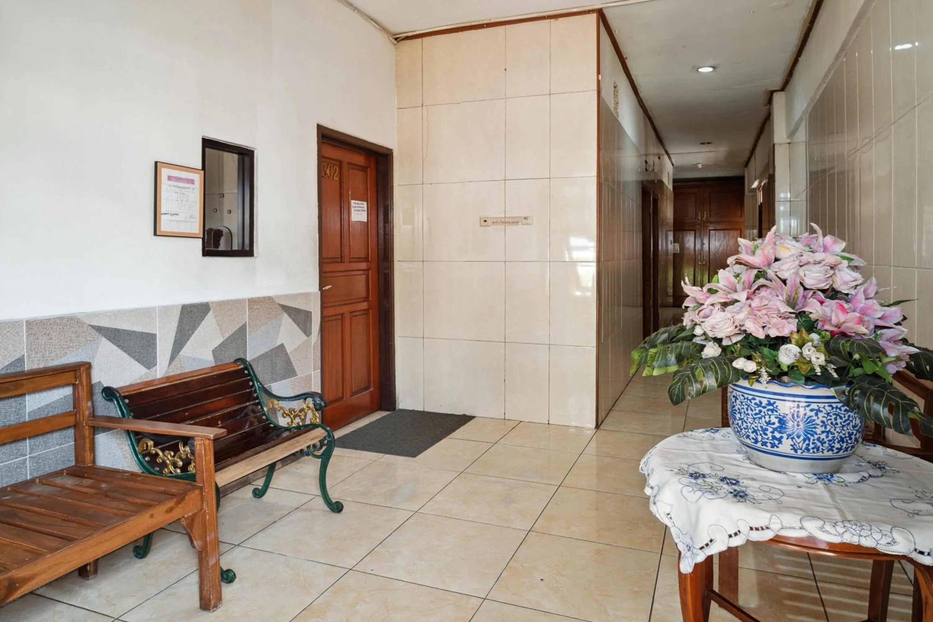 Lobby or reception in Wisma Rumka