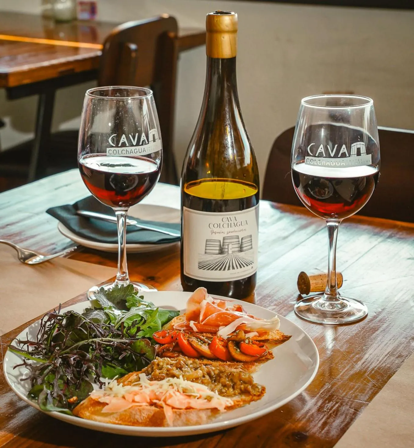 Food and drinks in Cava Colchagua Hotel Boutique