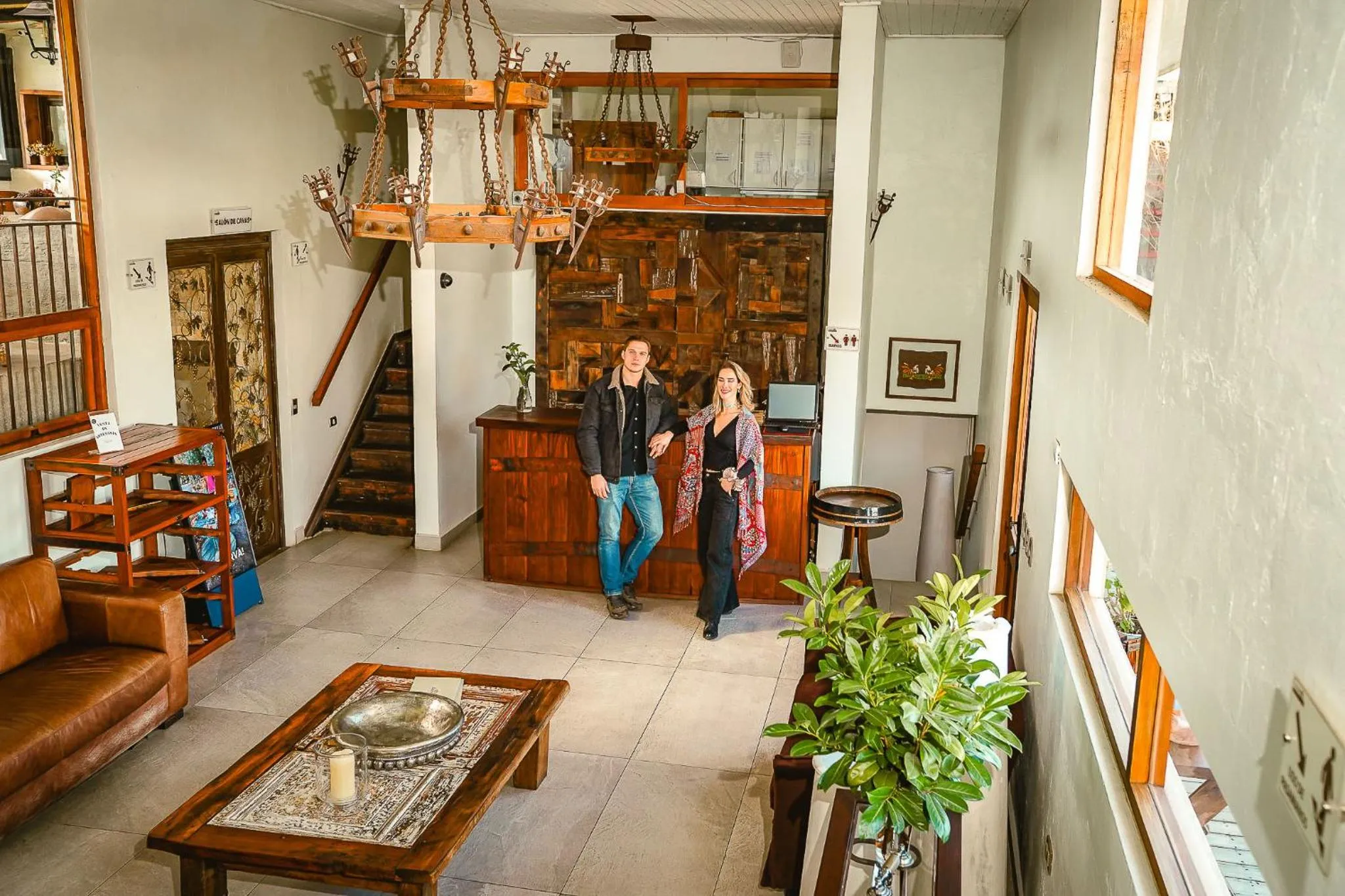 Lobby or reception in Cava Colchagua Hotel Boutique