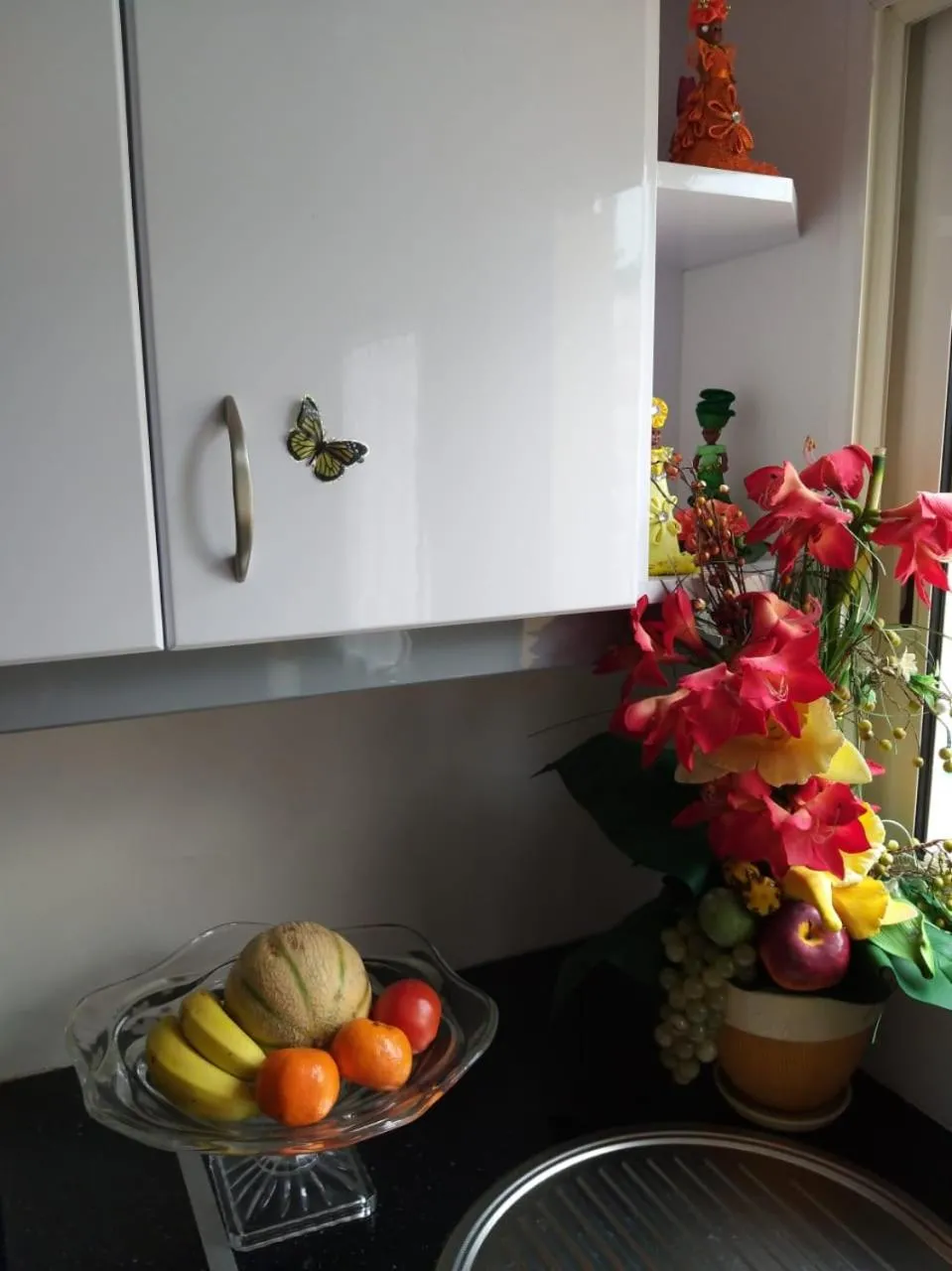 Kitchen or kitchenette in KANALU BEACH APPATEMENT